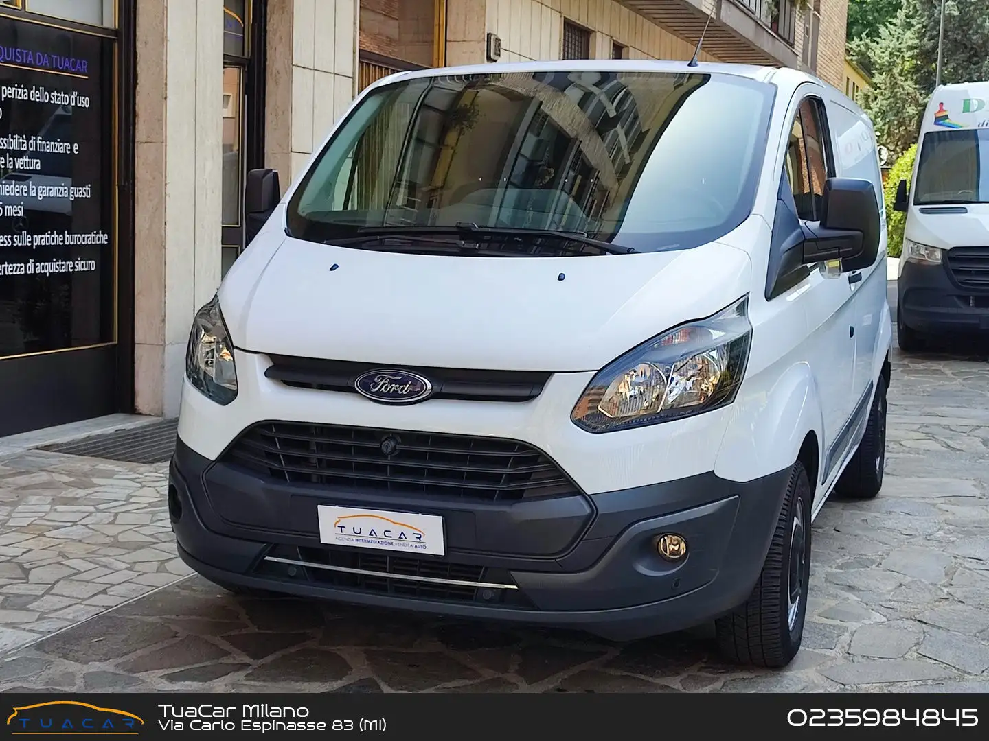 Ford Transit Custom Entry 2.0 EcoBlue Blanc - 1