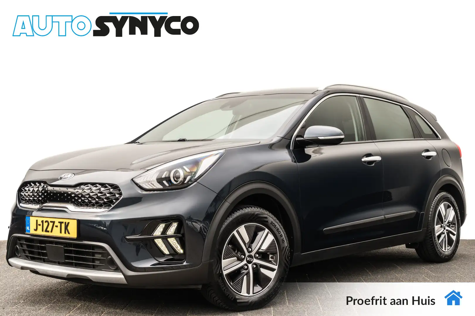 Kia Niro 1.6 GDi Hybrid DynamicLine | Adapt. Cruise | Facel Blauw - 1