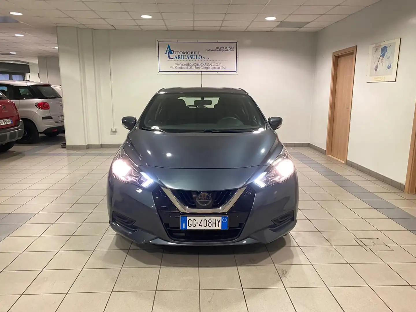 Nissan Micra 1.0 92 CV 5 porte Acenta Grigio - 2