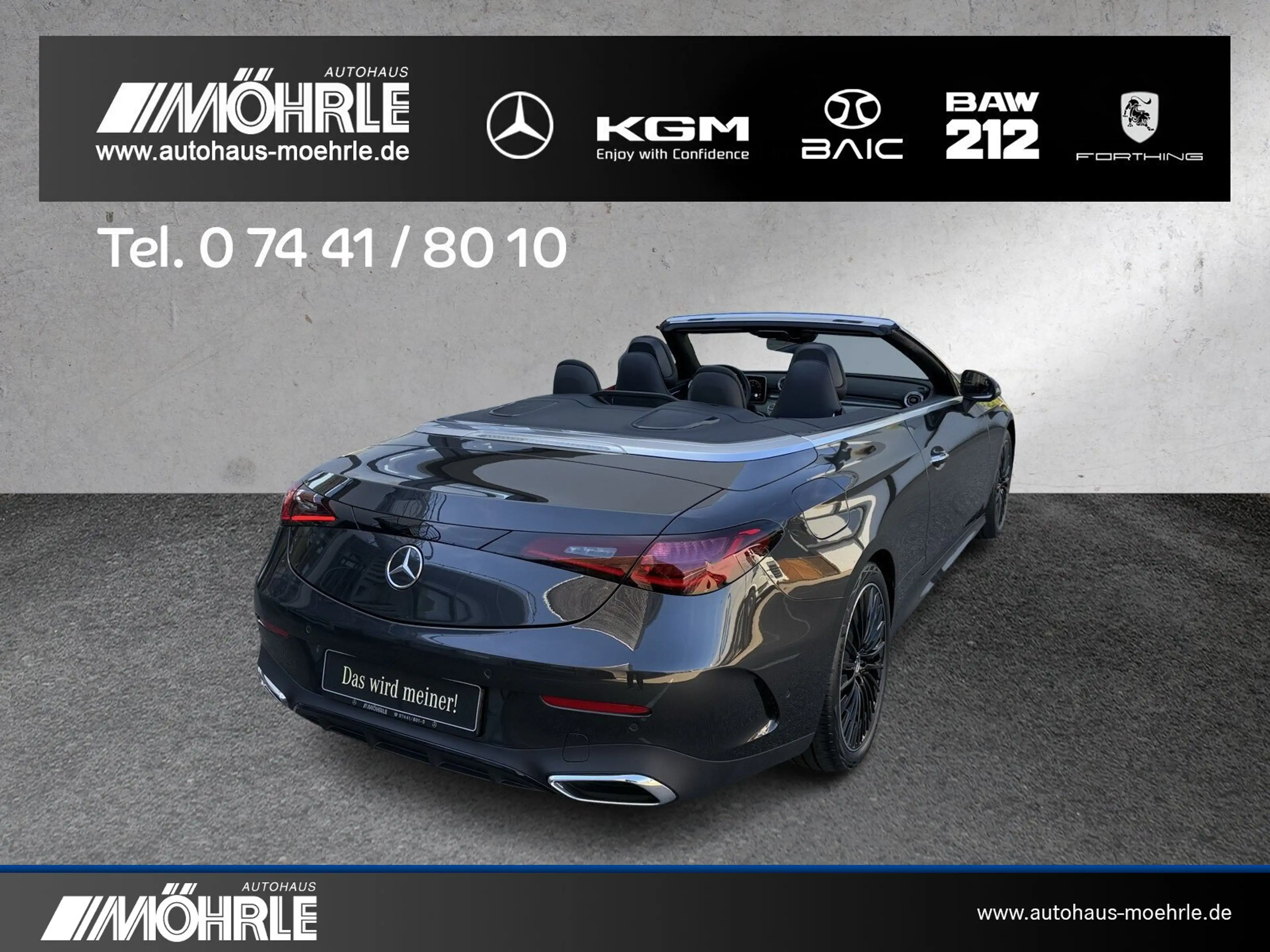 Mercedes-Benz CLE 180 CLE 180 Cabriolet AMG Line Night-Paket Memory — photo 3