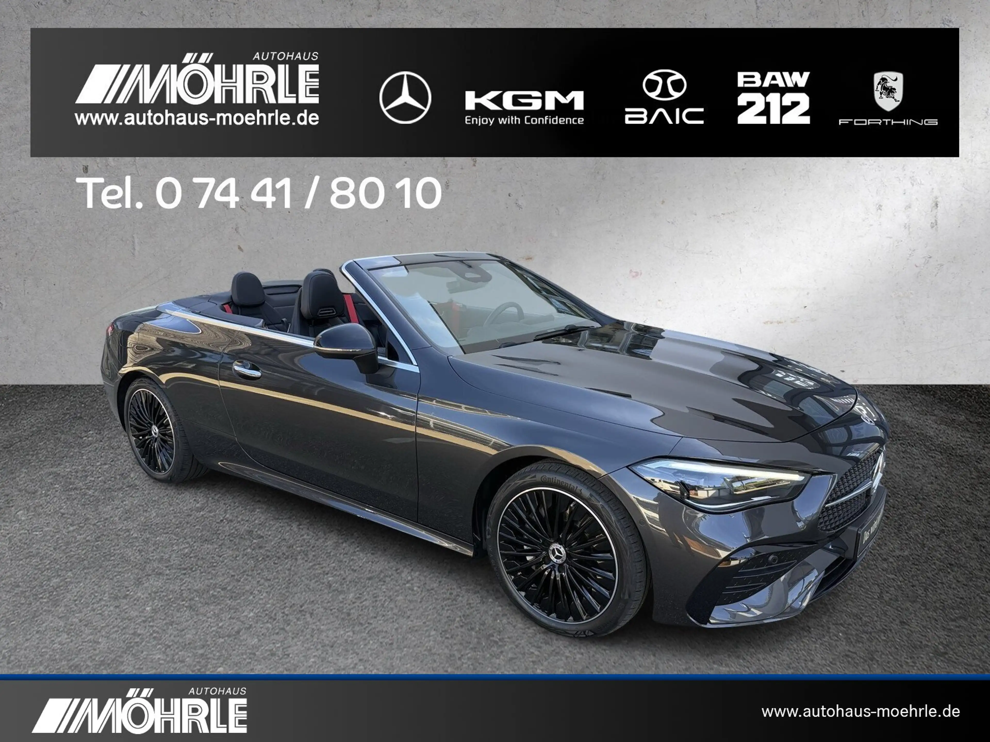 Mercedes-Benz CLE 180 CLE 180 Cabriolet AMG Line Night-Paket Memory — photo 2