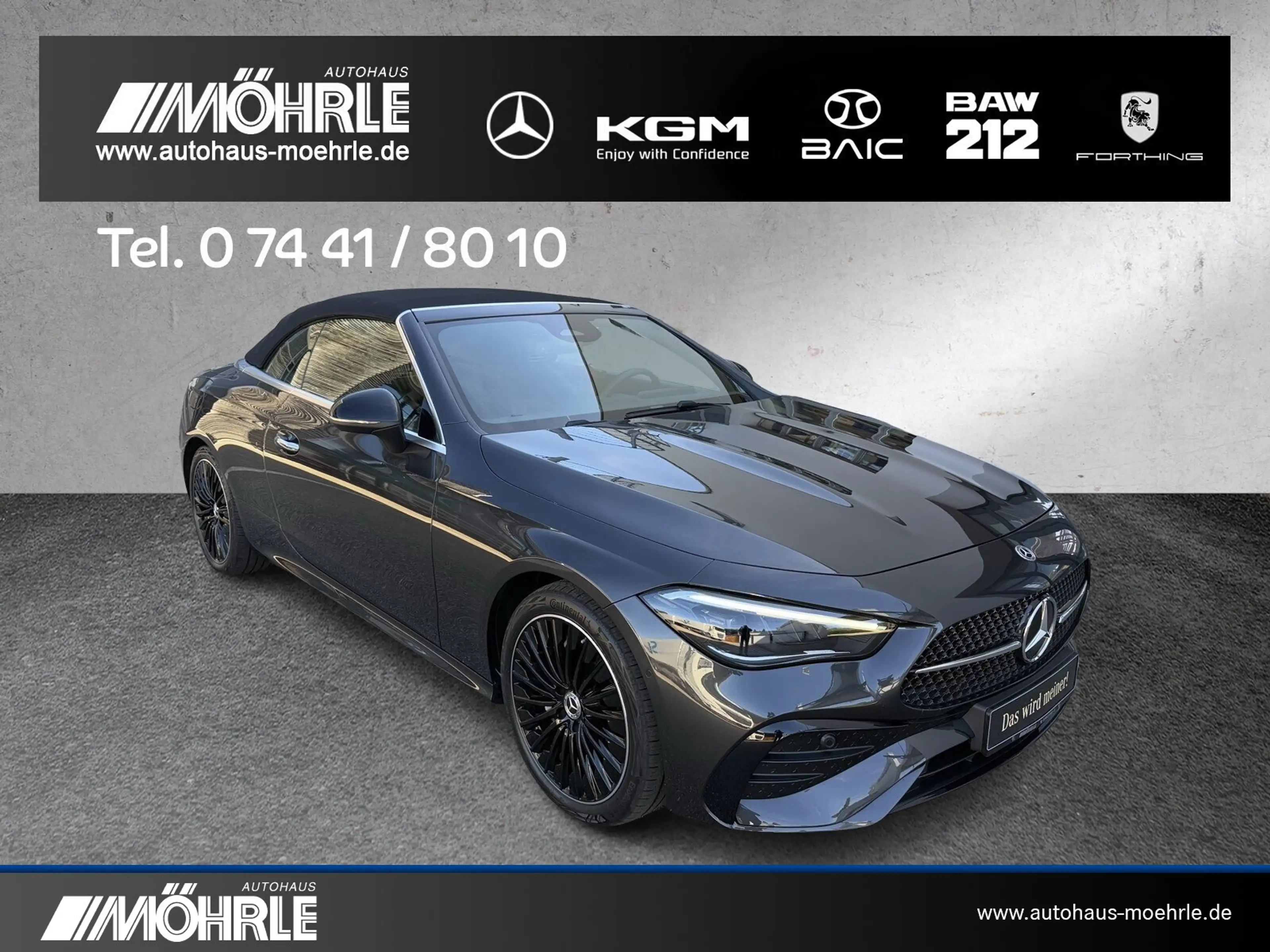 Mercedes-Benz CLE 180 CLE 180 Cabriolet AMG Line Night-Paket Memory — photo 5