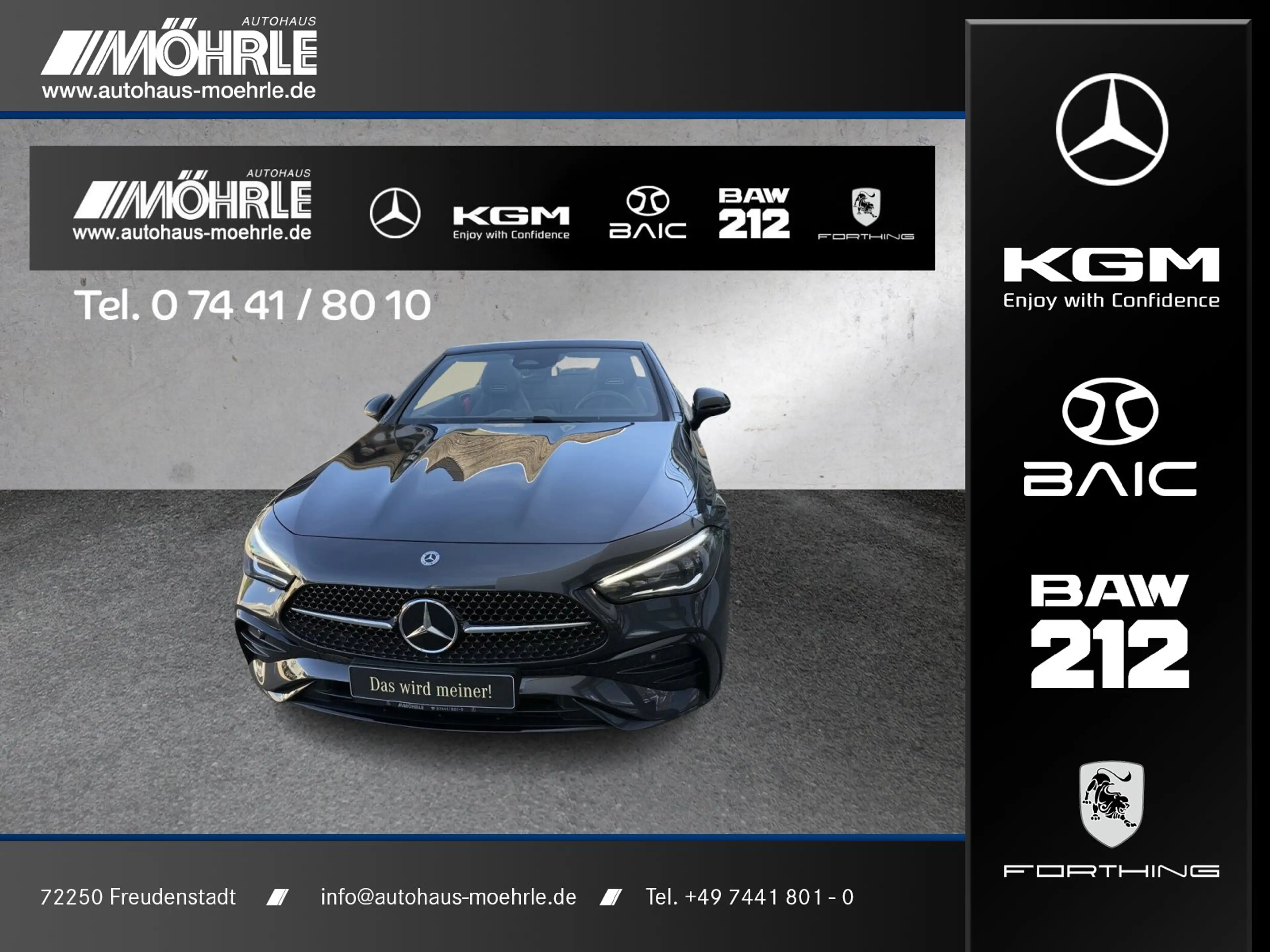 Mercedes-Benz CLE 180 CLE 180 Cabriolet AMG Line Night-Paket Memory