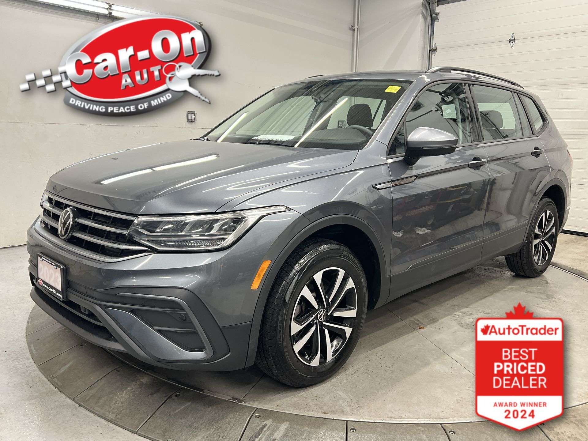Gray 2023 Volkswagen Tiguan SE 4Motion SUV / Crossover All-Wheel Drive Automatic