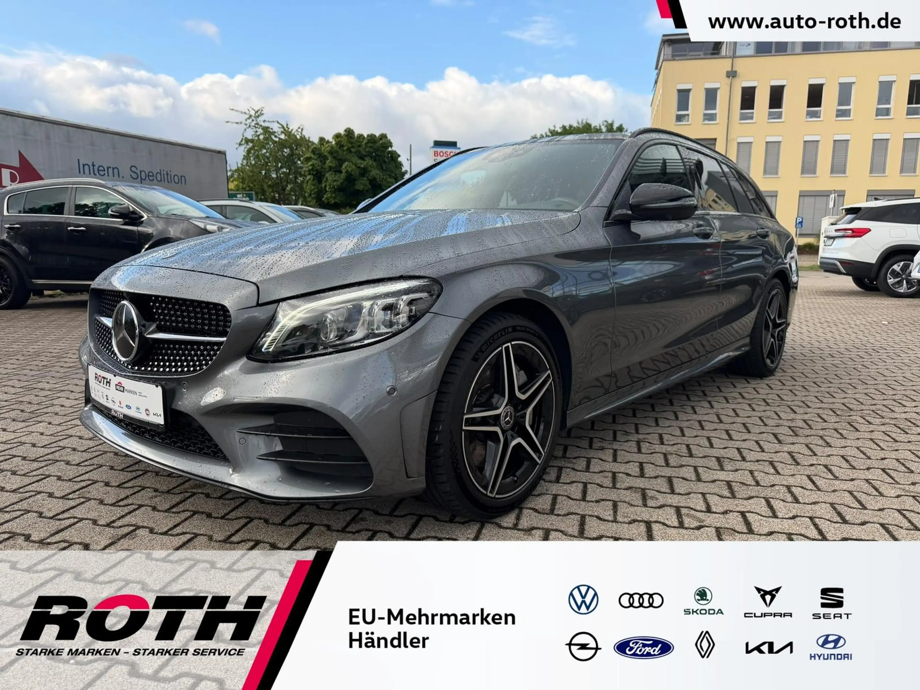 Mercedes-Benz C 400 4Matic AMG-Line *Navi*LED*Pano*Shz*Sound*