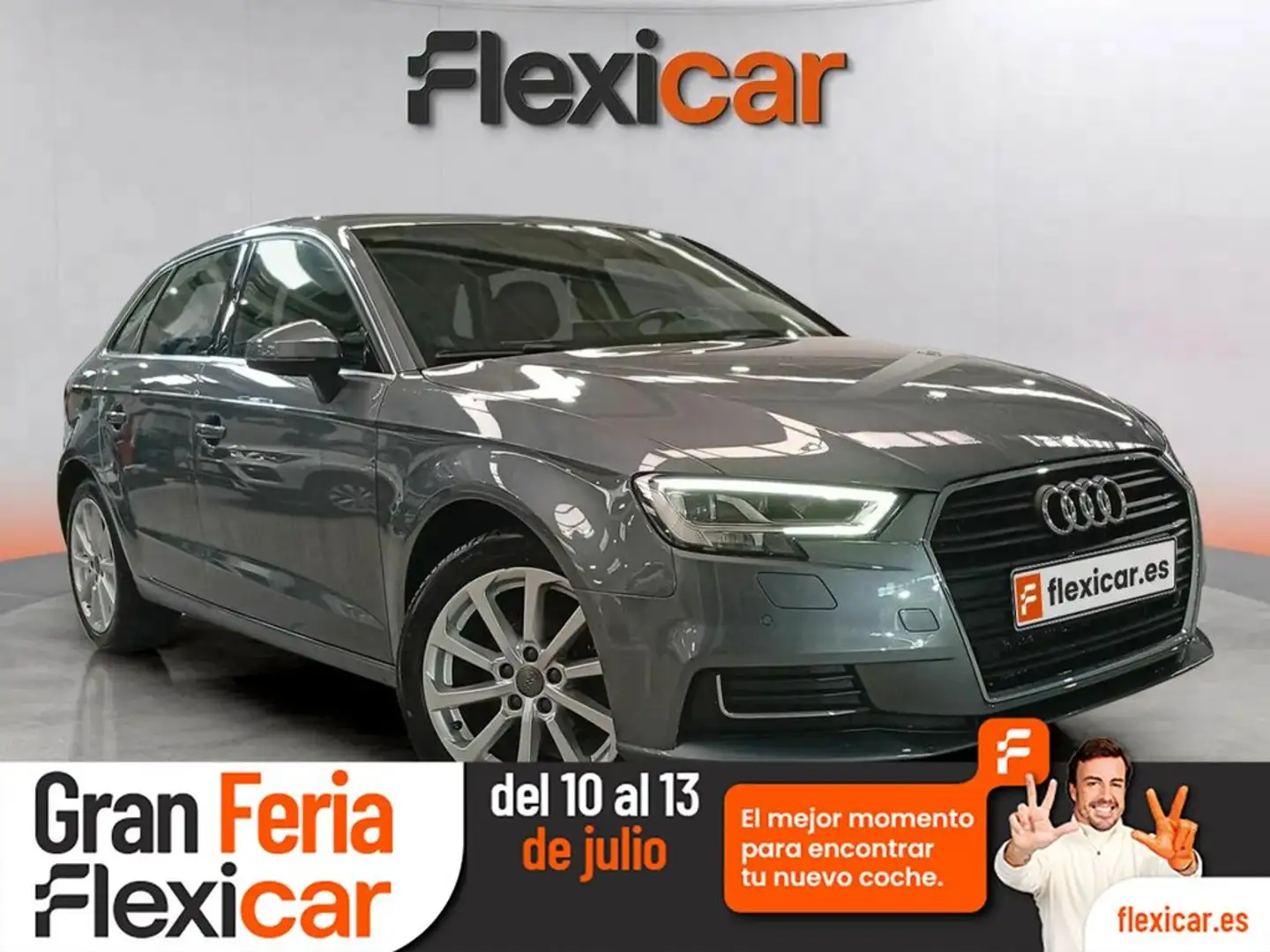 Audi A3 1.5 TFSI 110kW (150CV) CoD EVO S tronic Gris - 1