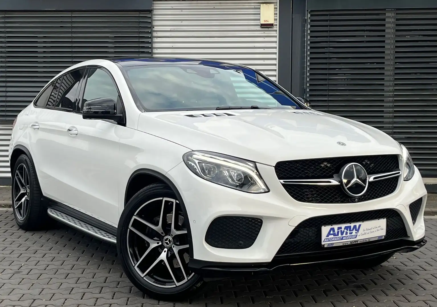 Mercedes-Benz GLE 350 Coupe AMG Line Night-Paket*AHK*PANO*VOLL Blanco - 1