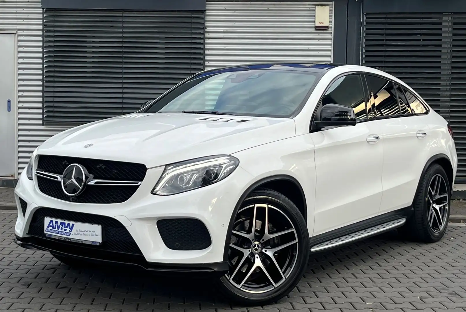 Mercedes-Benz GLE 350 Coupe AMG Line Night-Paket*AHK*PANO*VOLL Blanco - 2