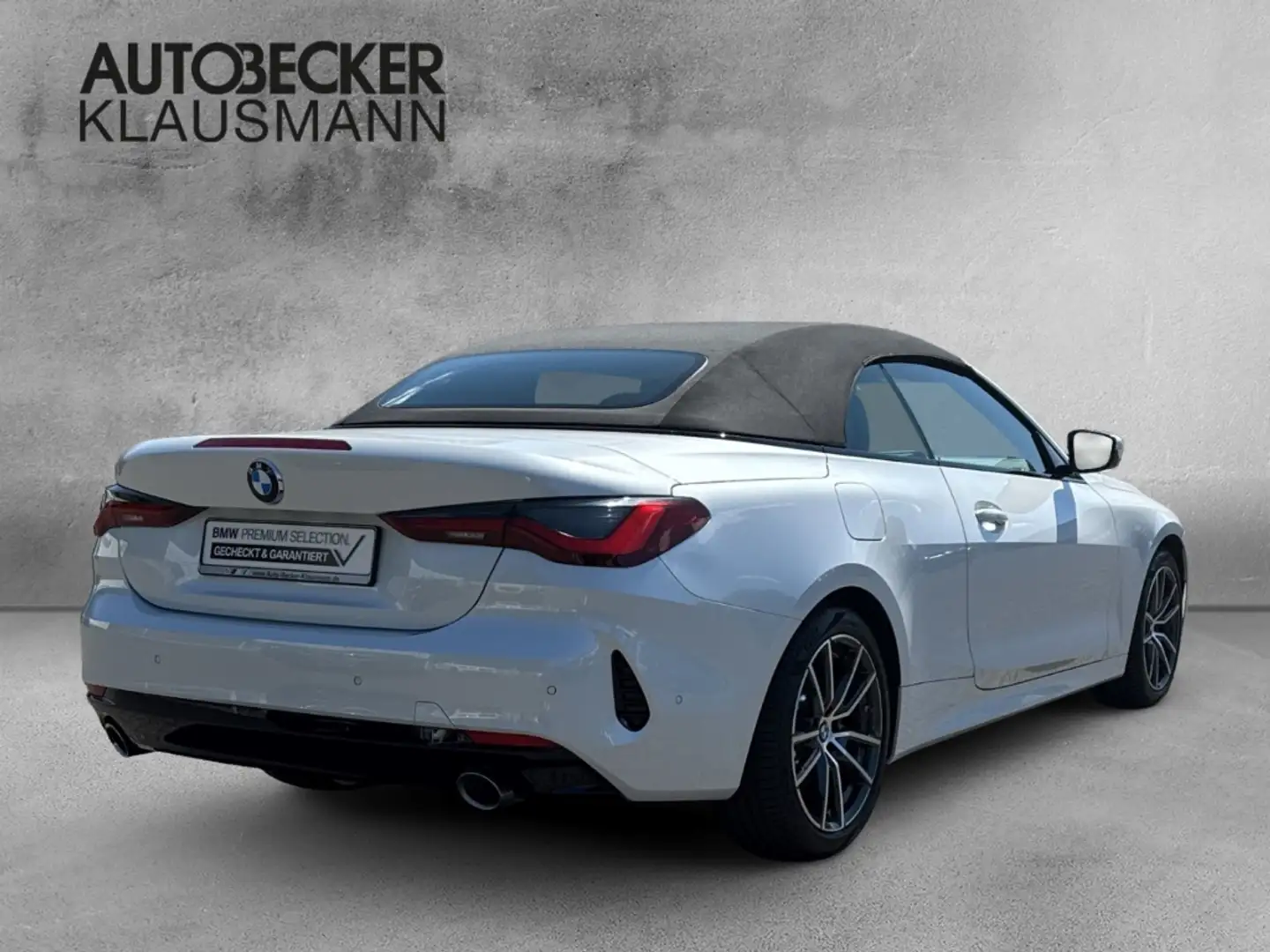 BMW 430 i xDrive Cabrio 18''LC PLUS AHK SPORTSITZE PARKEN Weiß - 2