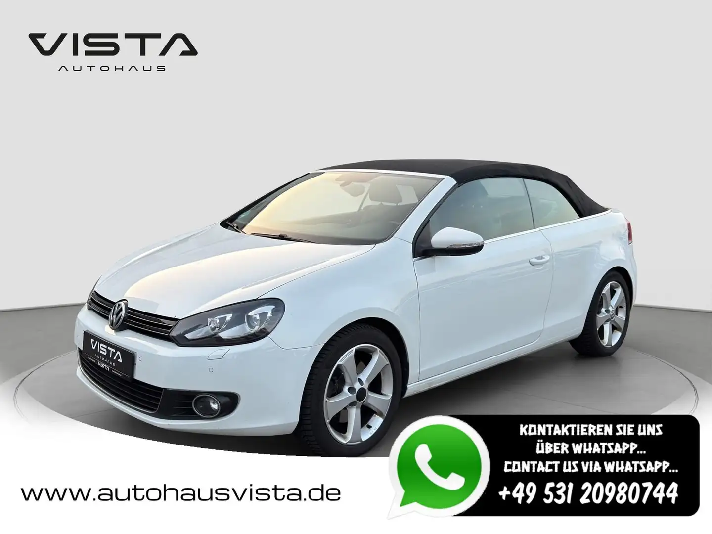 Volkswagen Golf Exclusive 2.0 TDI *NAVI*KAM*SHZ*XENON*BMT* White - 1