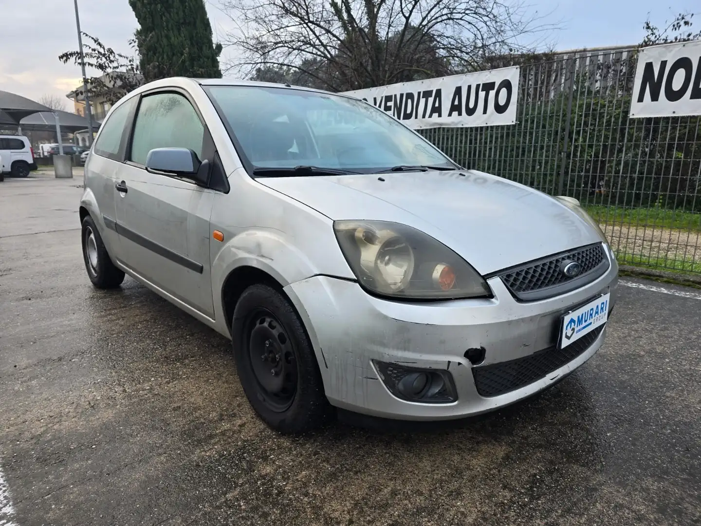 Ford Fiesta Fiesta V 2006 3p 1.4 tdci Ghia Argent - 1