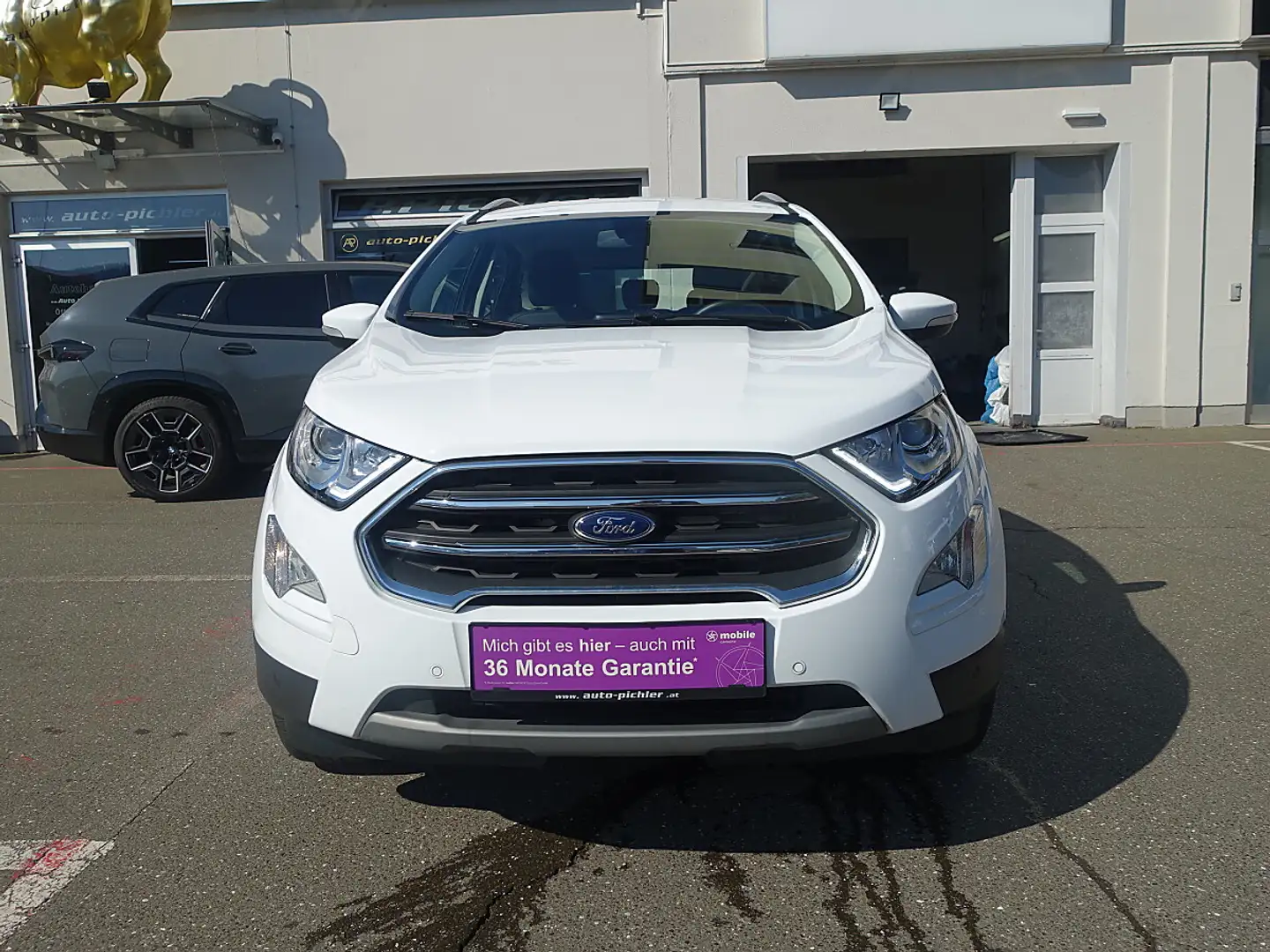 Ford EcoSport 1,0 EcoBoost Titanium Weiß - 2