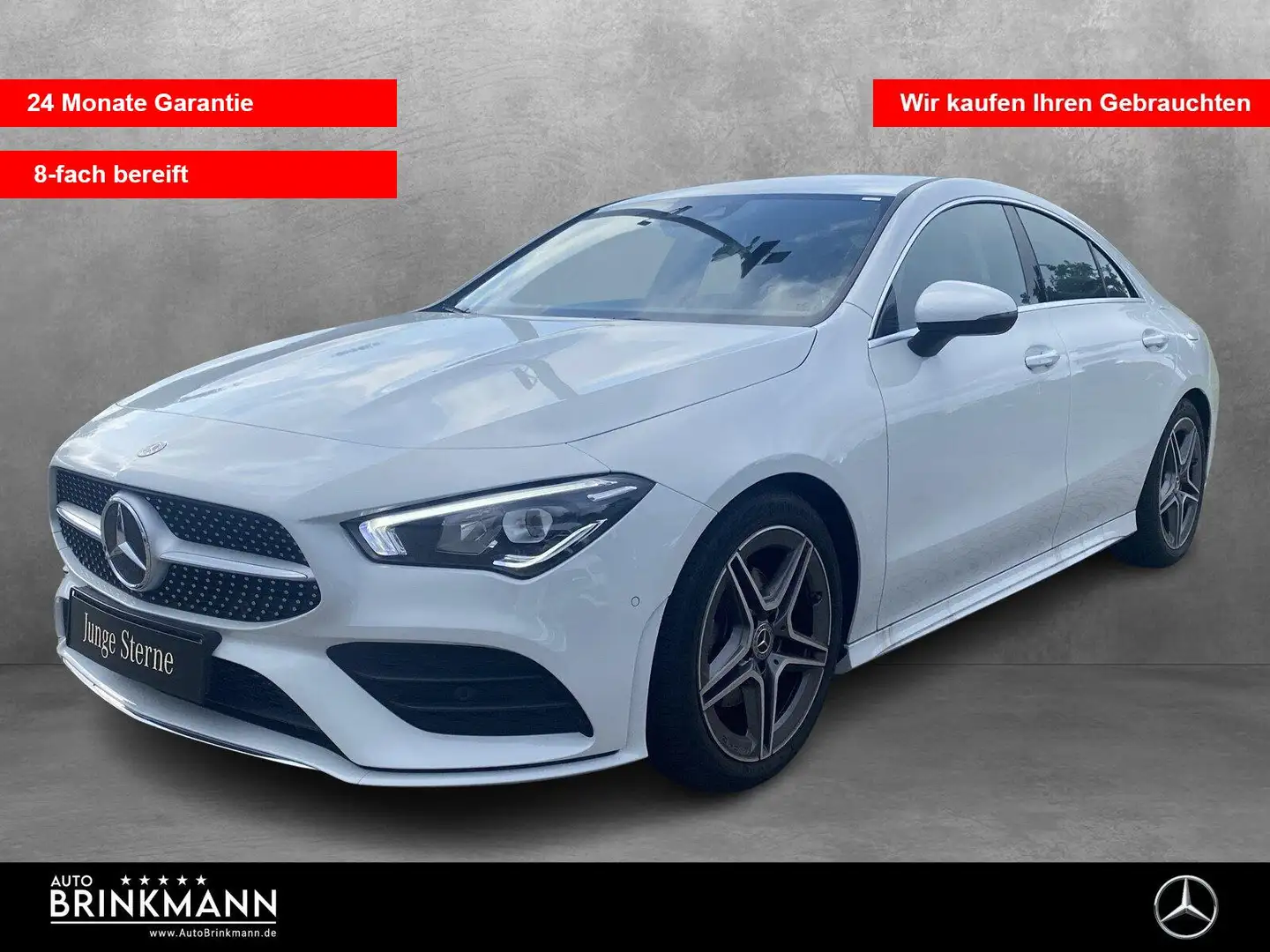 Mercedes-Benz CLA 200 CLA 200 Coupé AMG-LINE/LED/KAMERA/MBUX HIGH-END Weiß - 1