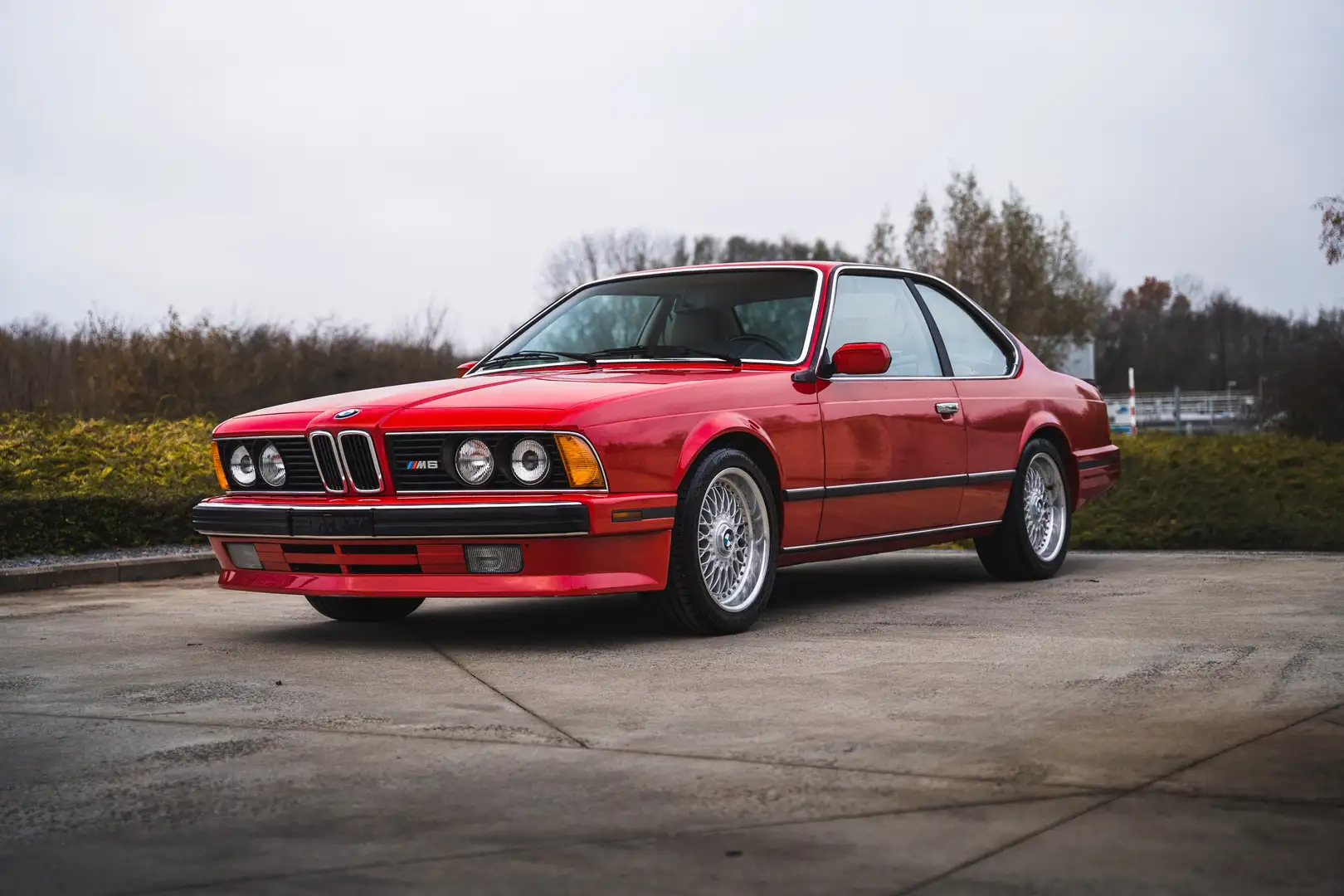 BMW M6 E24 / 1988 / Zinnoberrot / Original Paint Rood - 2