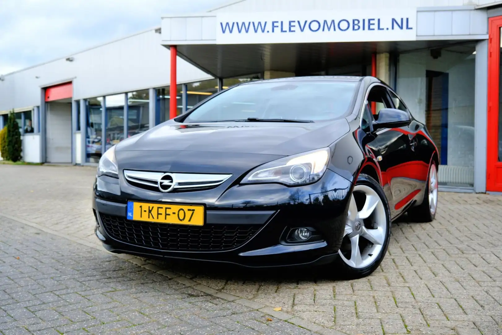Opel Astra GTC 1.4 Turbo Sport Navi|Sportstoelen|Clima|LMV Nero - 1