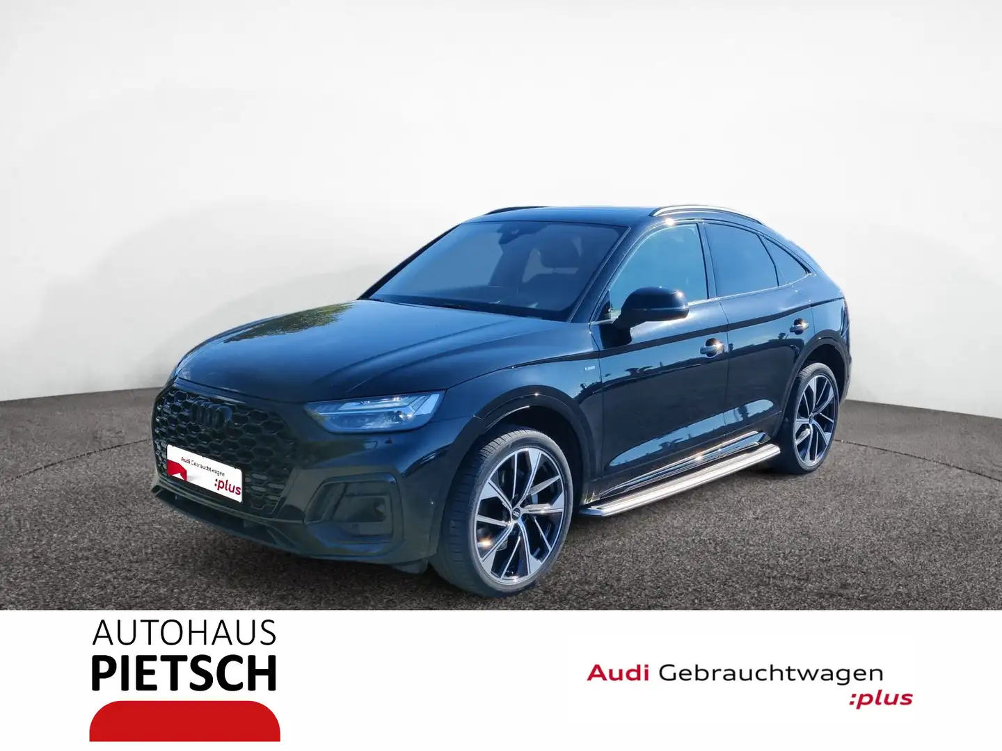 Audi Q5 50 TDI S line quattro Noir - 1