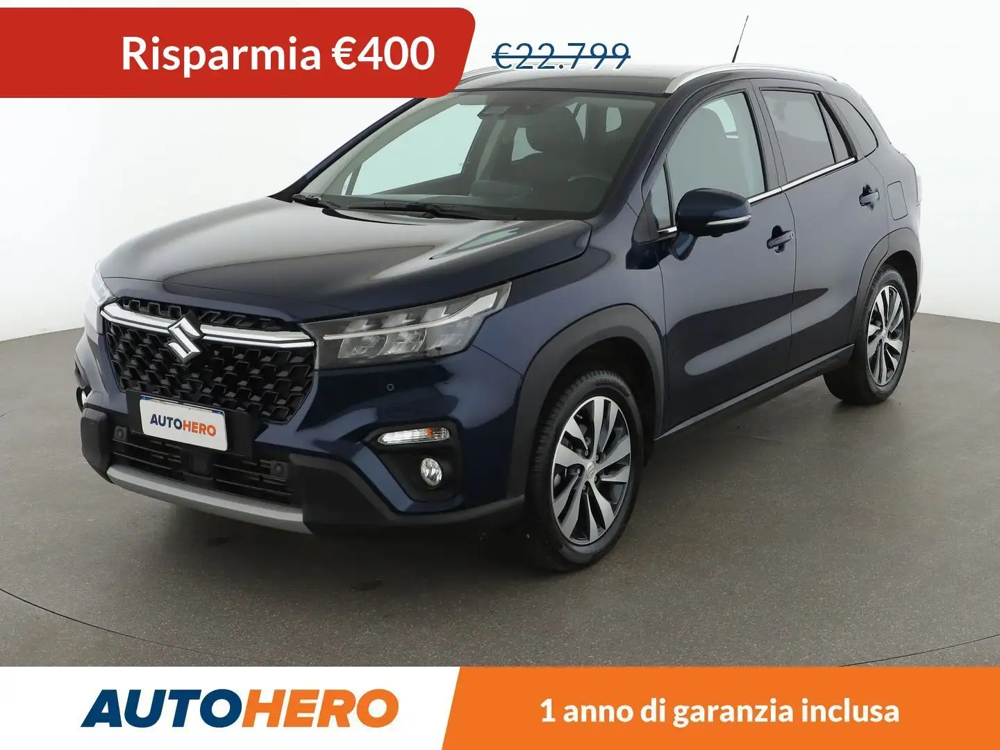 Suzuki S-Cross 1.4 BoosterJet Mild-Hybrid Top MHEV Blu/Azzurro - 1
