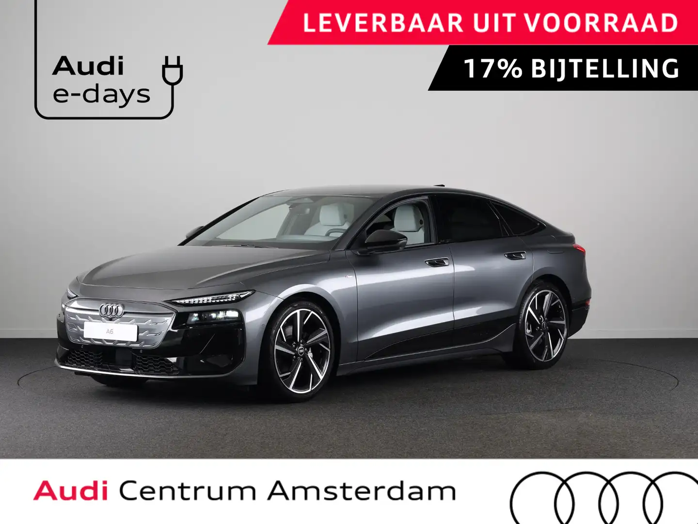 Audi A6 e-tron Sportback S edition 83 kWh | Adaptive luchtvering Gris - 1