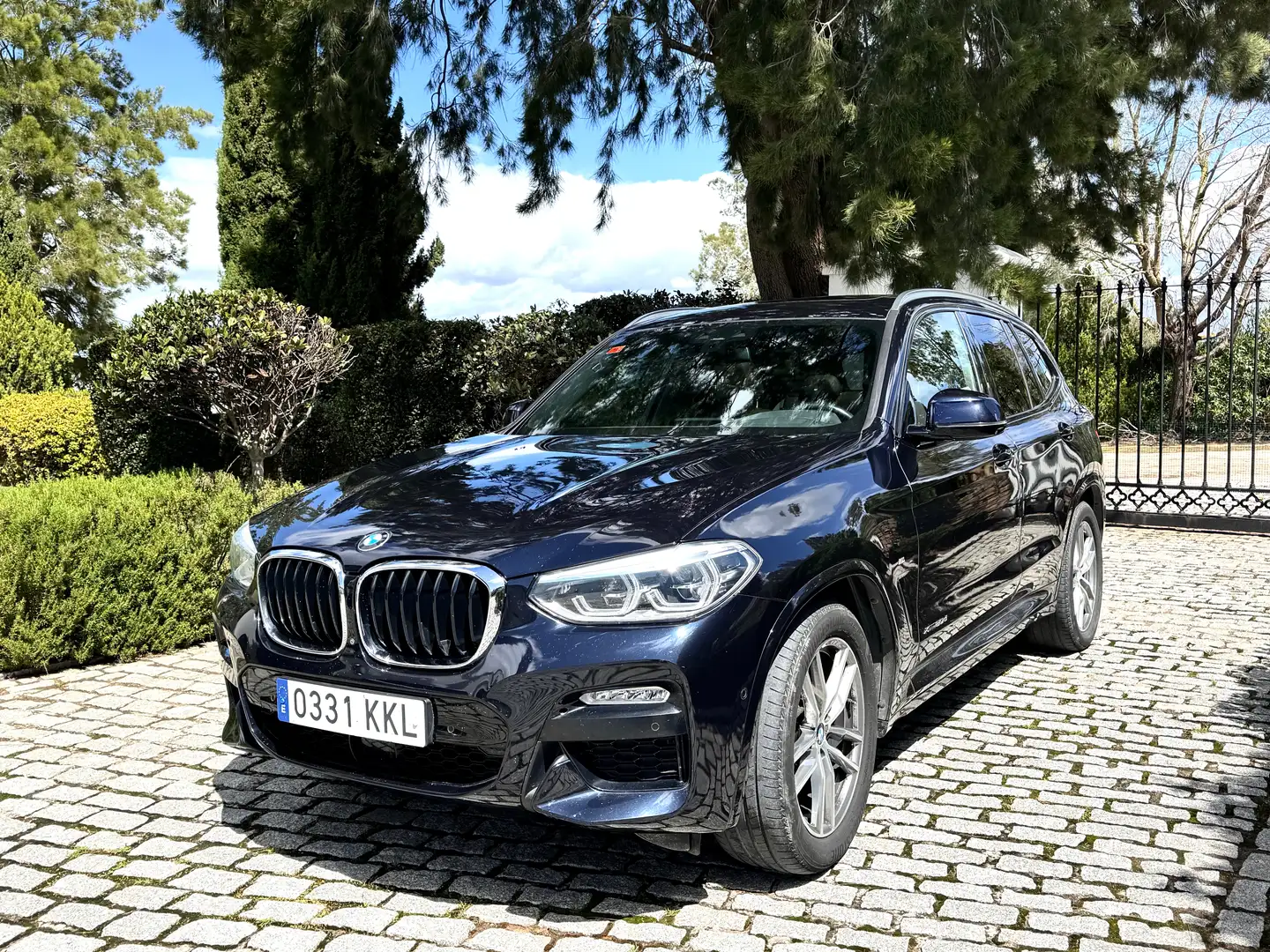 BMW X3 xDrive 20dA Azul - 2