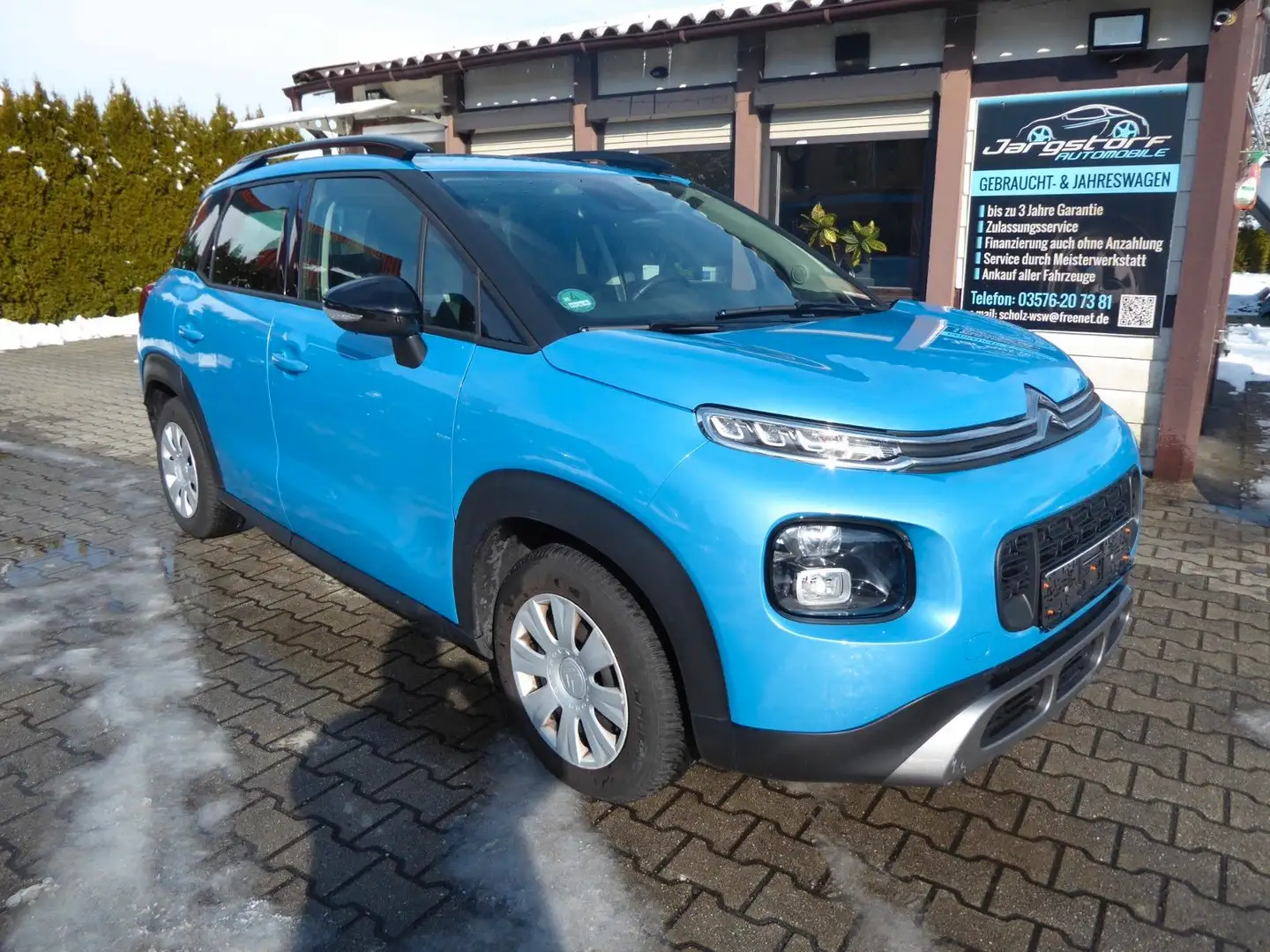 Citroen C3 Aircross Feel nur 20Tkm/Winterräder/HU neu Blau - 1
