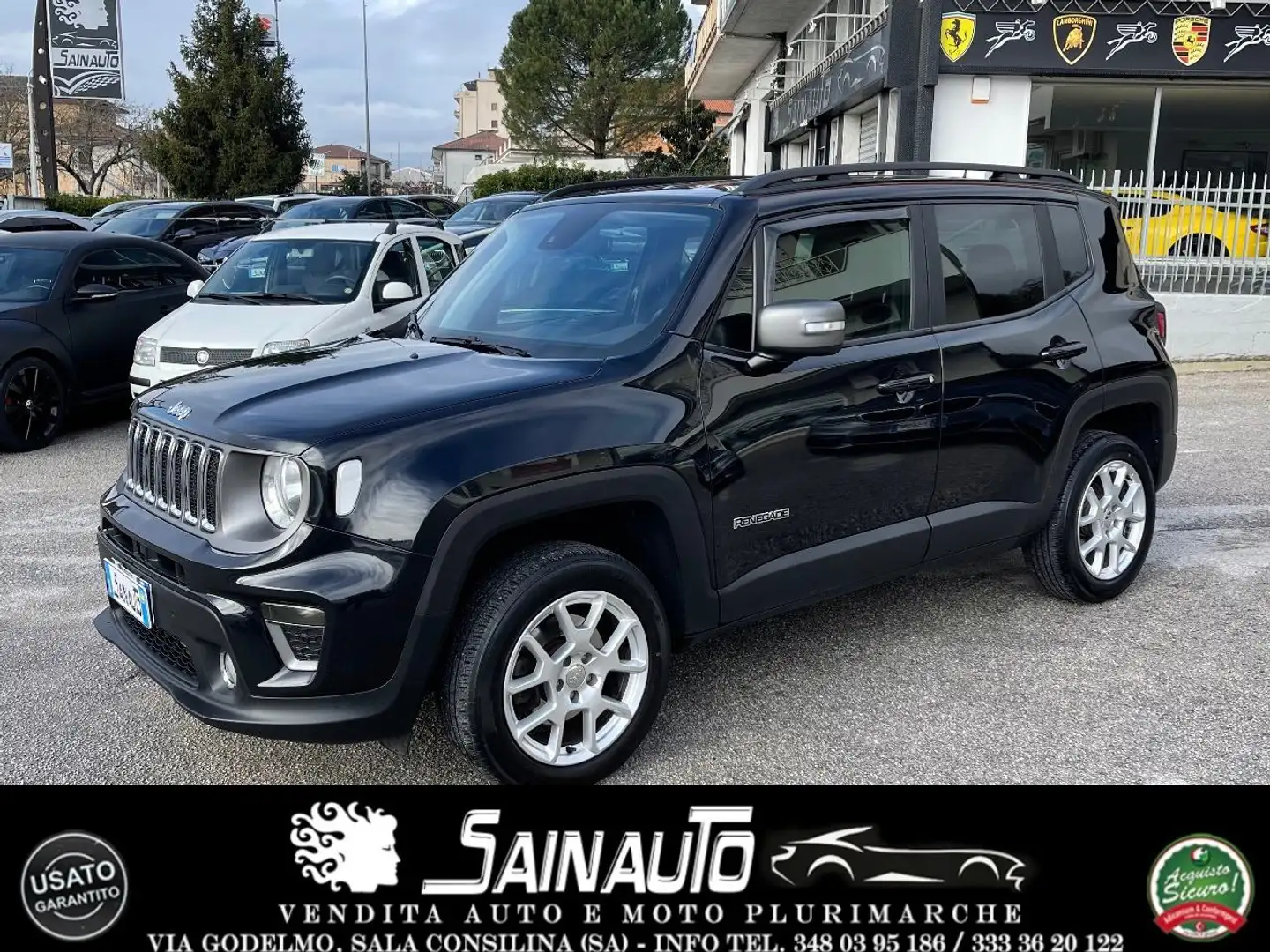 Jeep Renegade Renegade 2.0 mjt 4wd 140cv Active Drive Limited Schwarz - 1