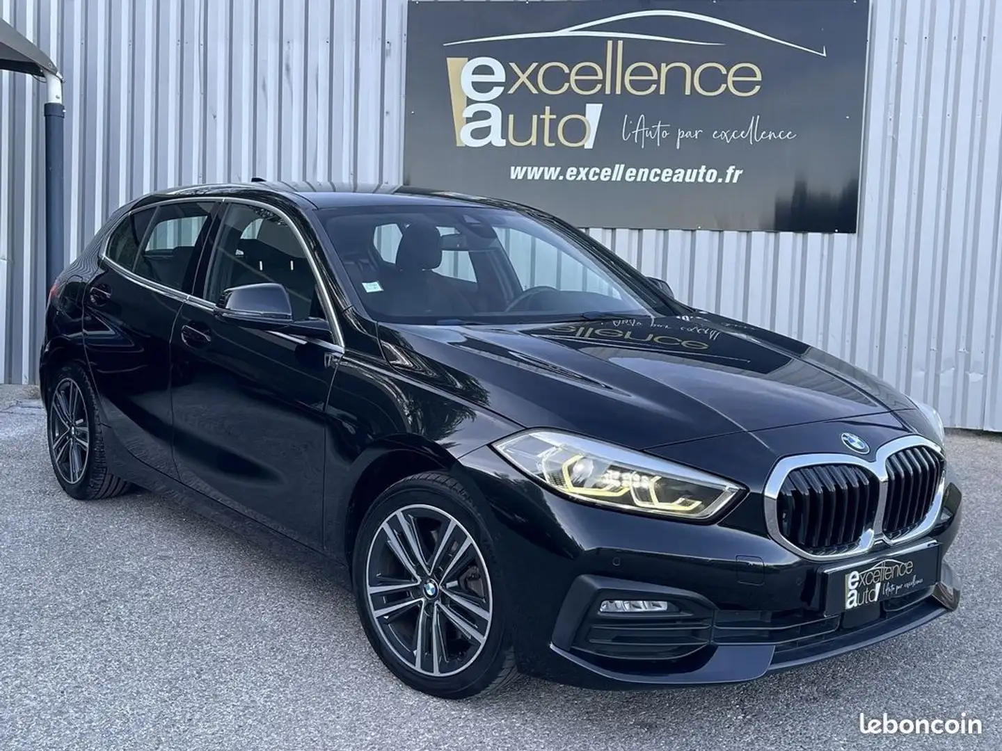BMW 118 SERIE (F40) 118IA 140CH EDITION SPORT DKG7 112G Zwart - 1