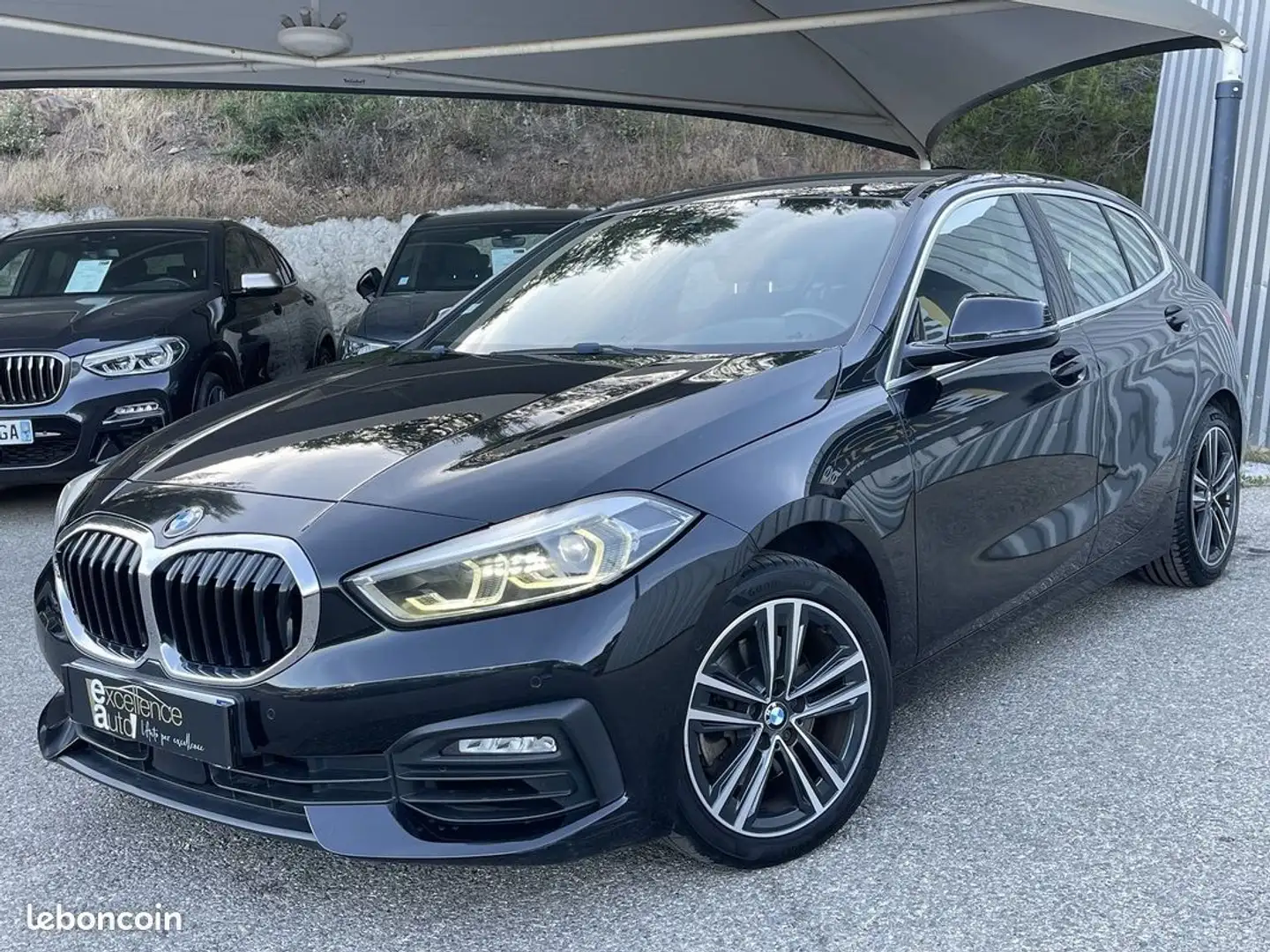 BMW 118 SERIE (F40) 118IA 140CH EDITION SPORT DKG7 112G Zwart - 2