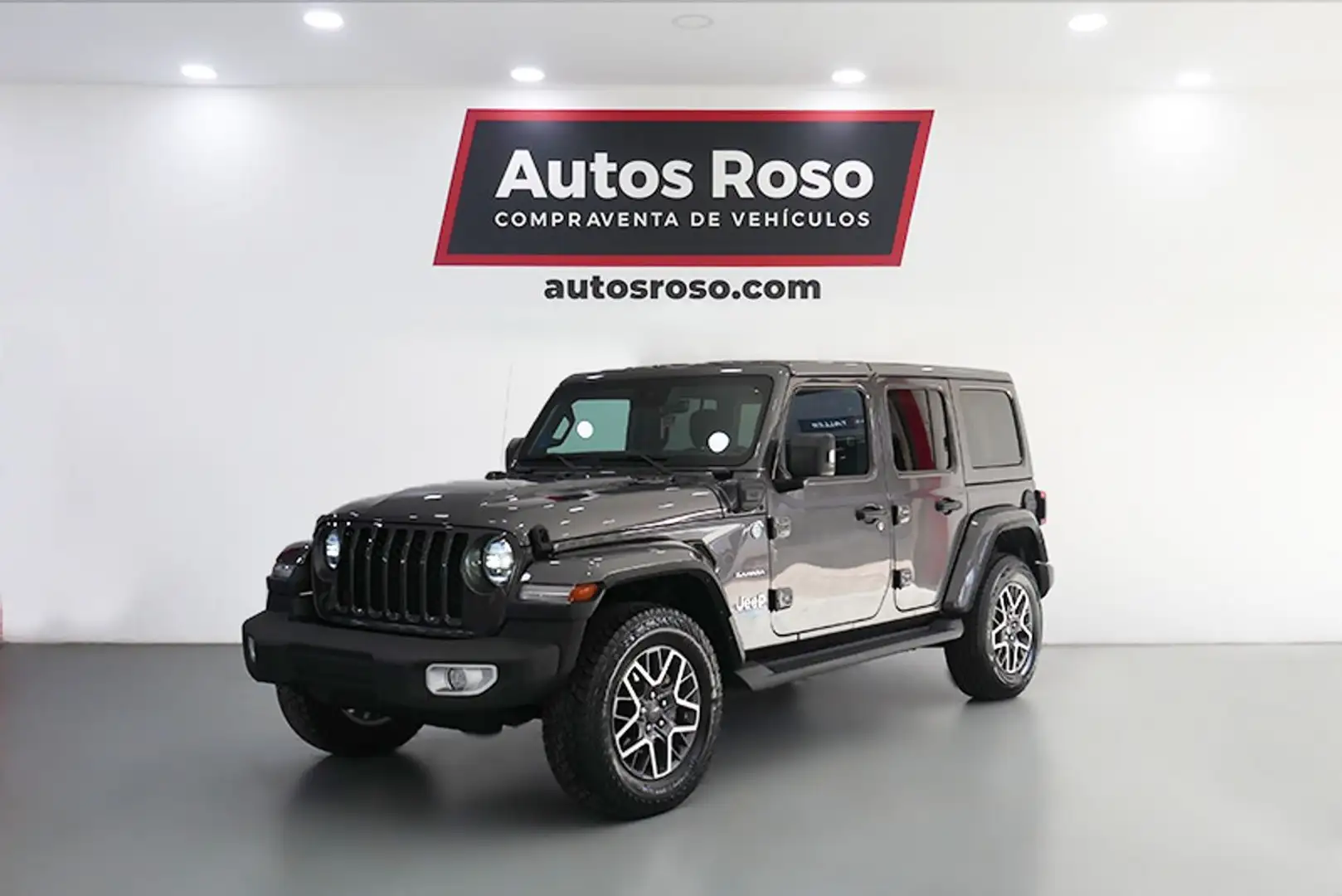 Jeep Wrangler Sahara 2.0 280kW (380CV) 8ATX E6D Gris - 1