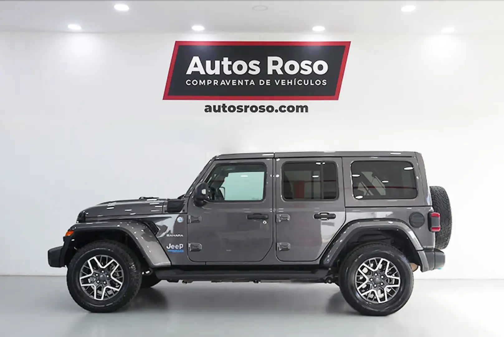 Jeep Wrangler Sahara 2.0 280kW (380CV) 8ATX E6D Gris - 2
