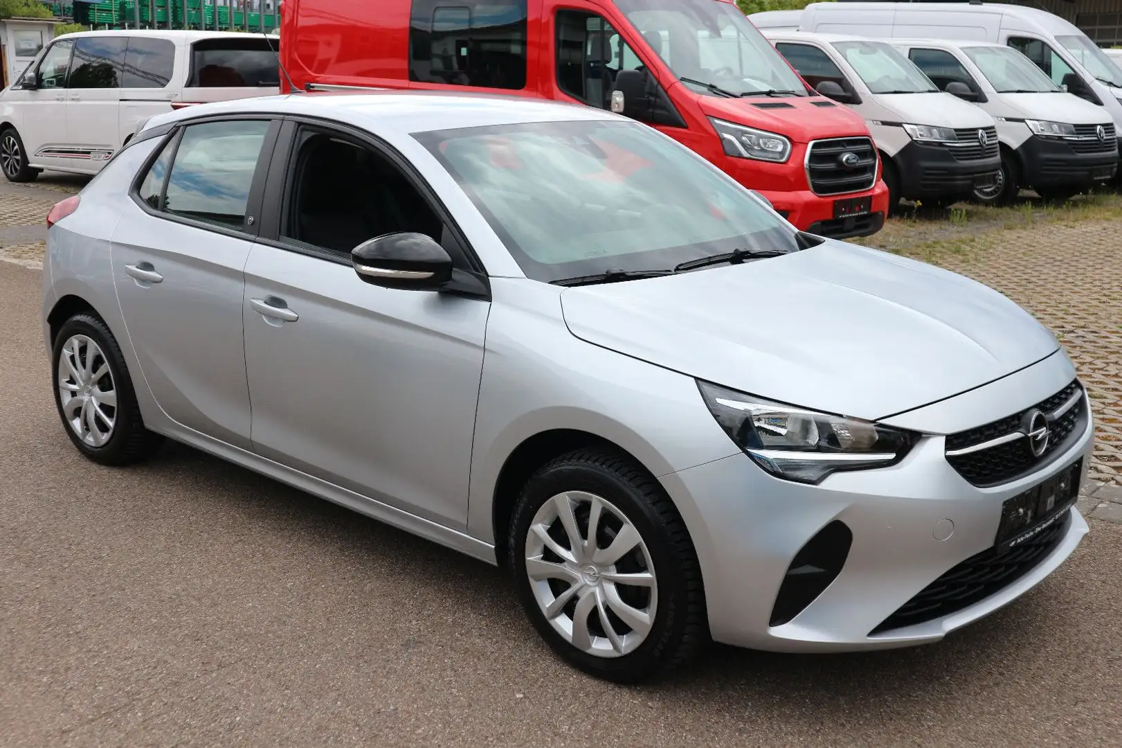 Opel Corsa -e F Edition 11kW-Lader CCS Kamera Silber - 2
