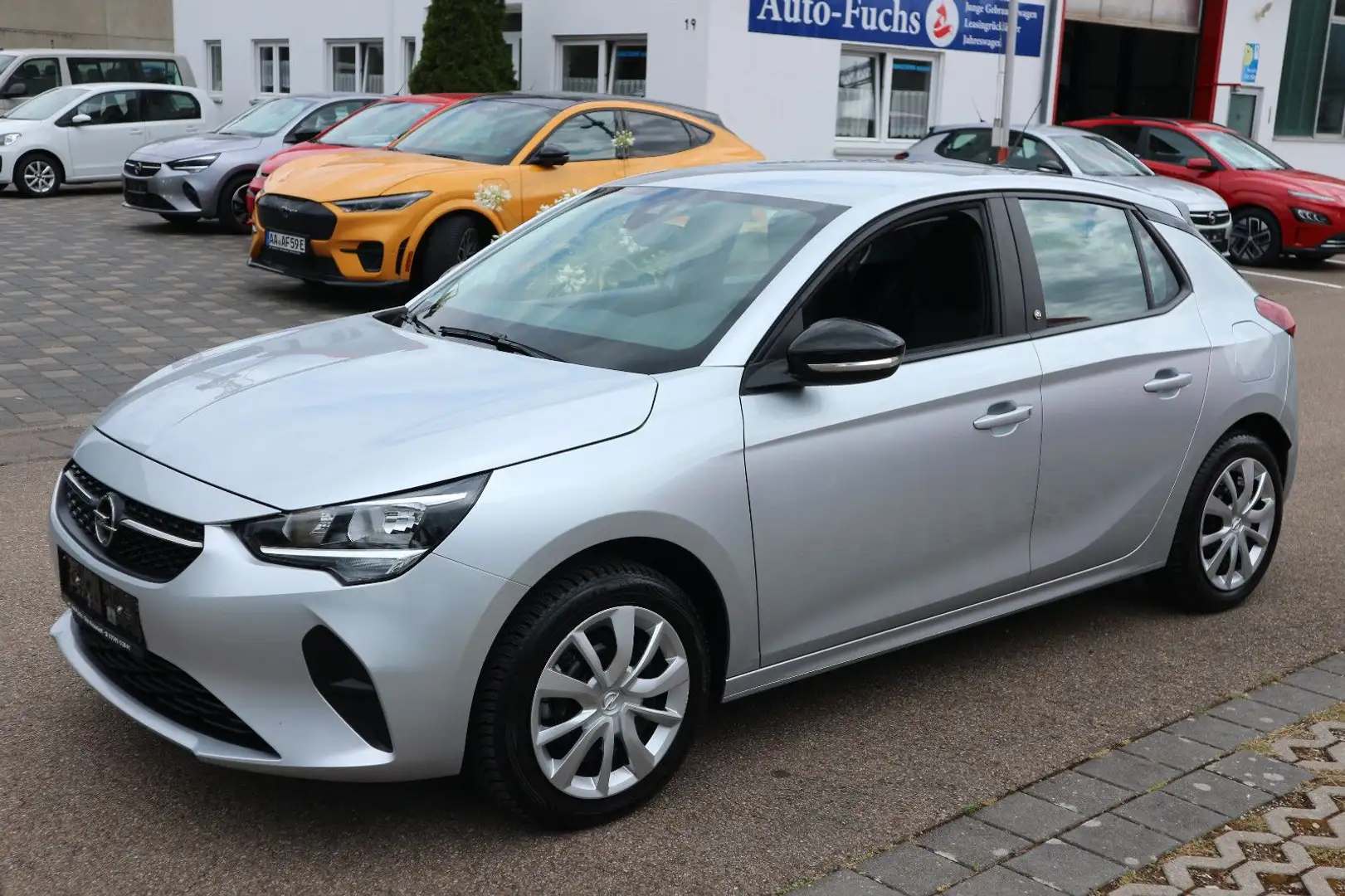 Opel Corsa -e F Edition 11kW-Lader CCS Kamera Silber - 1