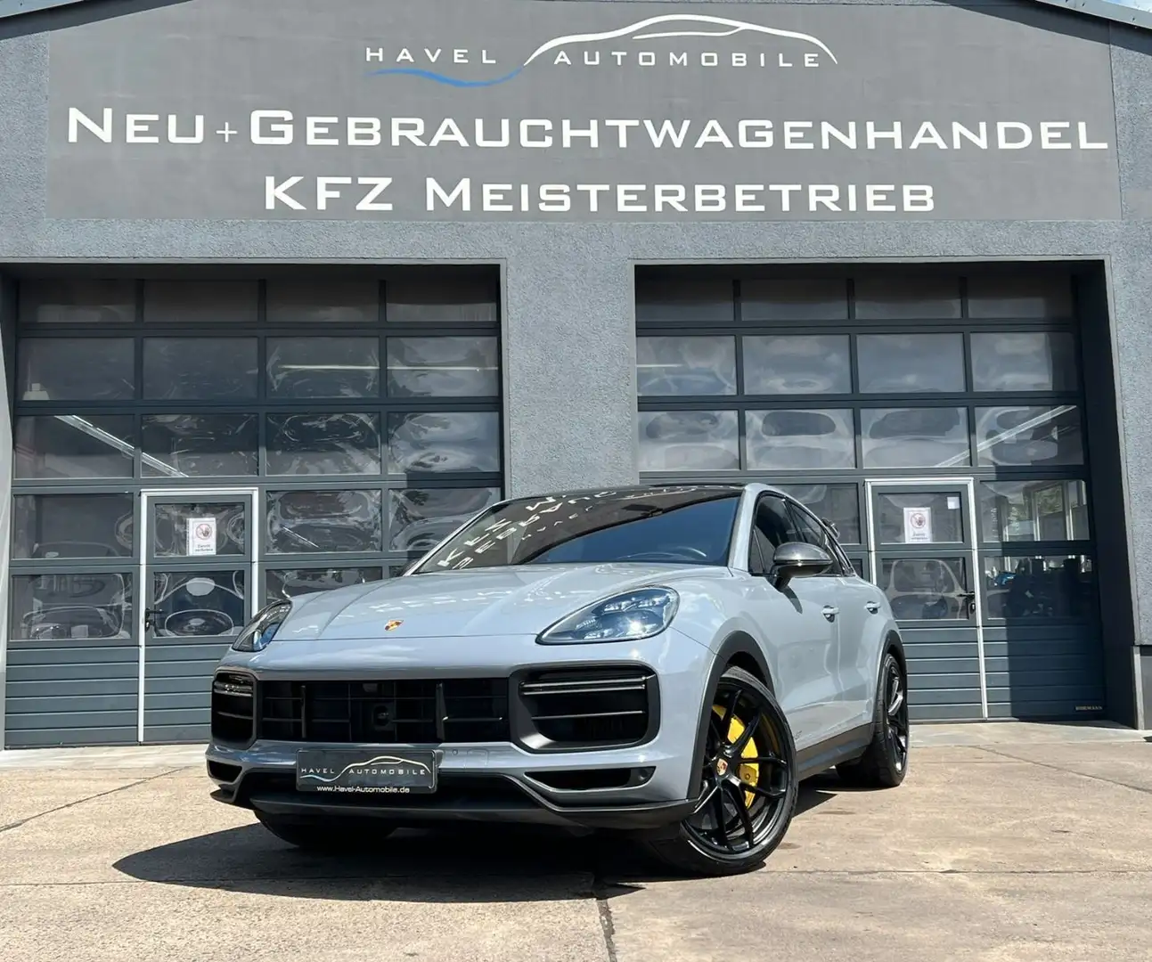 Porsche Cayenne Coupe Turbo GT 1. Hand UPE234 Grau - 1