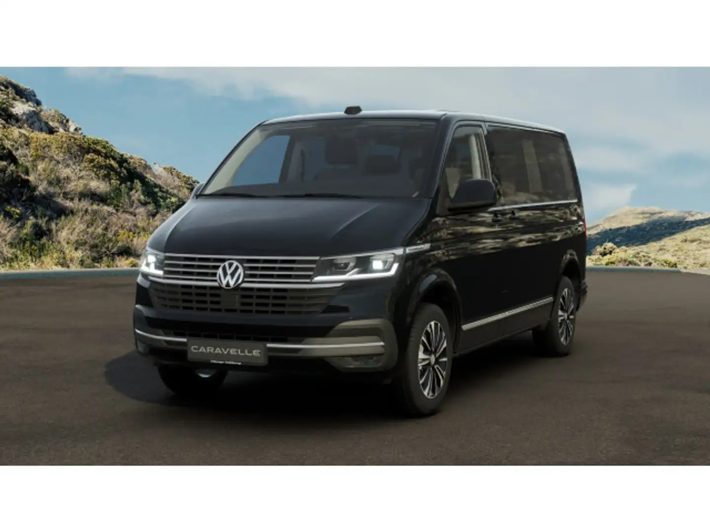 Volkswagen T6.1 Caravelle KR 2.0 TDI DSG 8-Sitzer LED NAVI Schwarz - 2