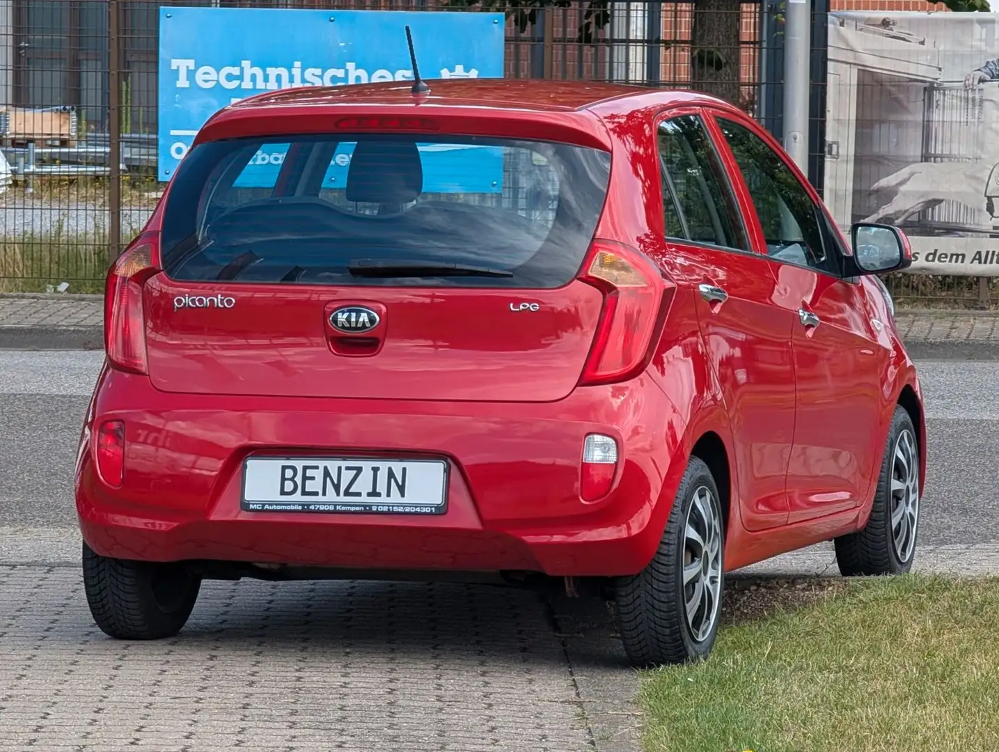 Kia Picanto Edition 7*LPG-GASANLAGE*KLIMA*ZV-FUNK !! Rot - 2