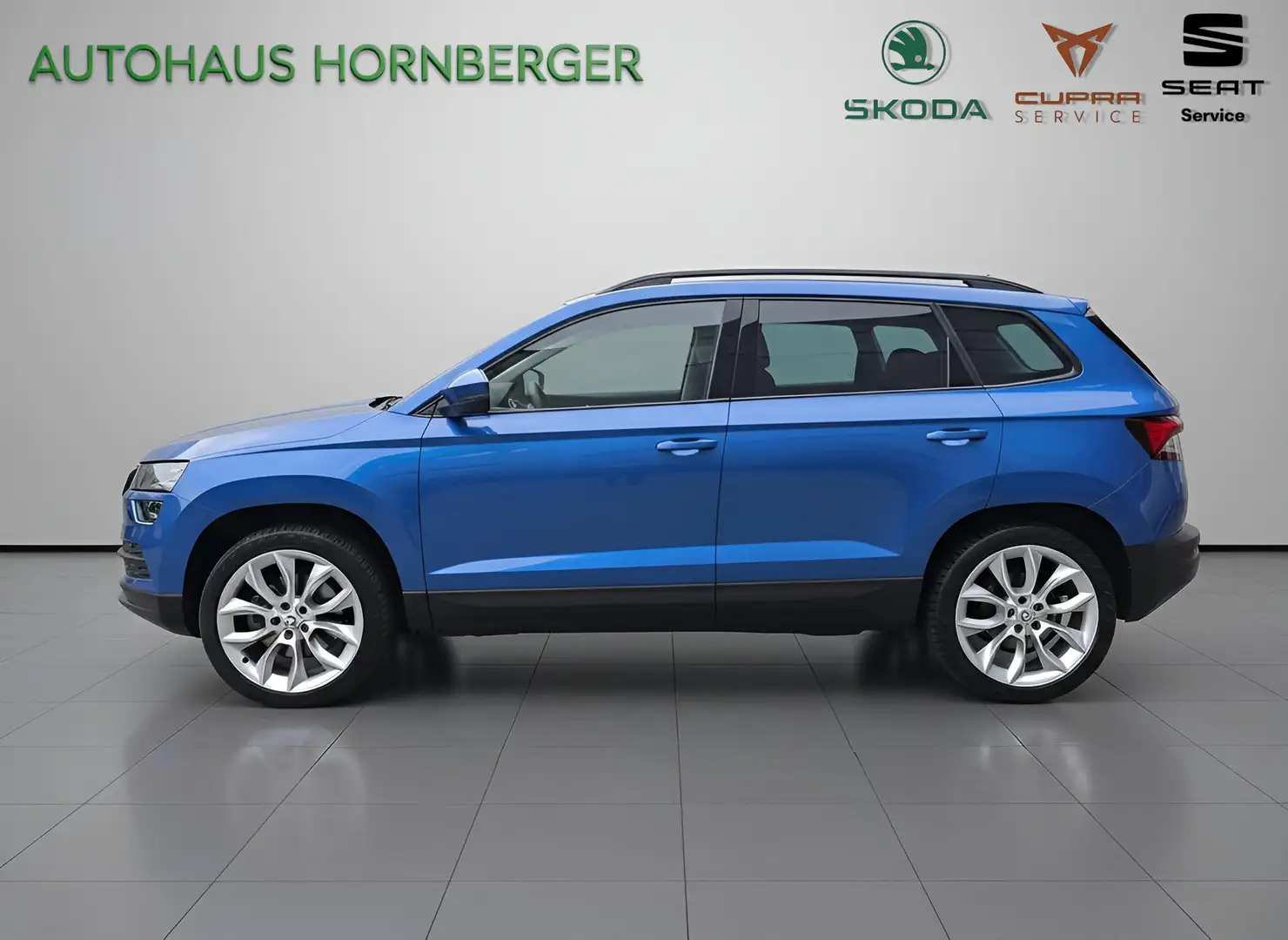 Skoda Karoq Style 2.0TDI 4x4 150PS LED NAVI Tempomat PDC 19" Blau - 2