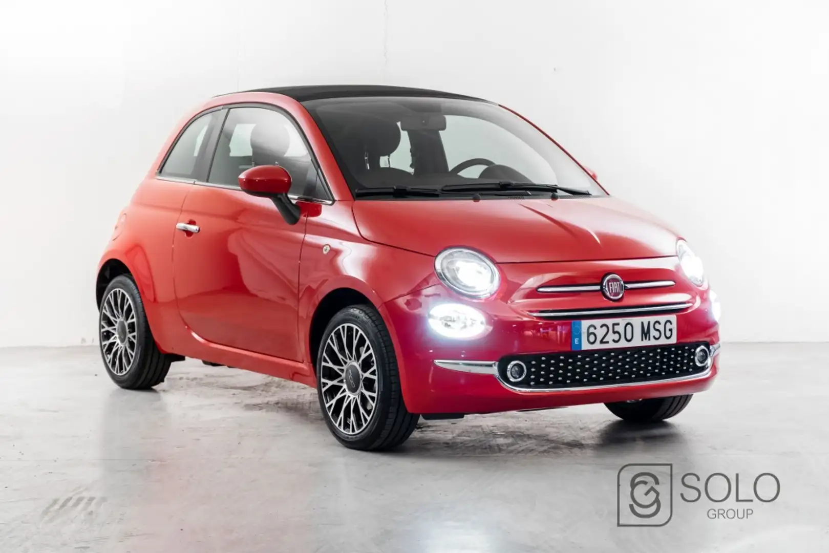 Fiat 500C 1.0 Hybrid Dolcevita 52kW Rojo - 2