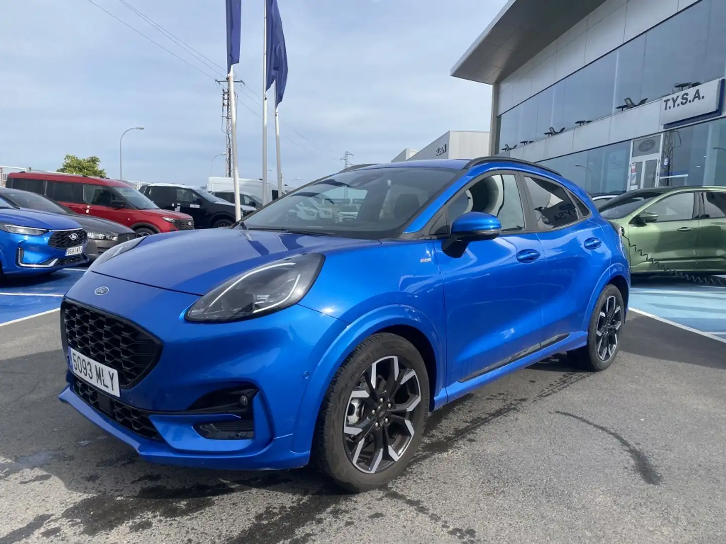 Ford Puma ST LINE X 1.0ECOBOOT 125MEHV Azul - 2