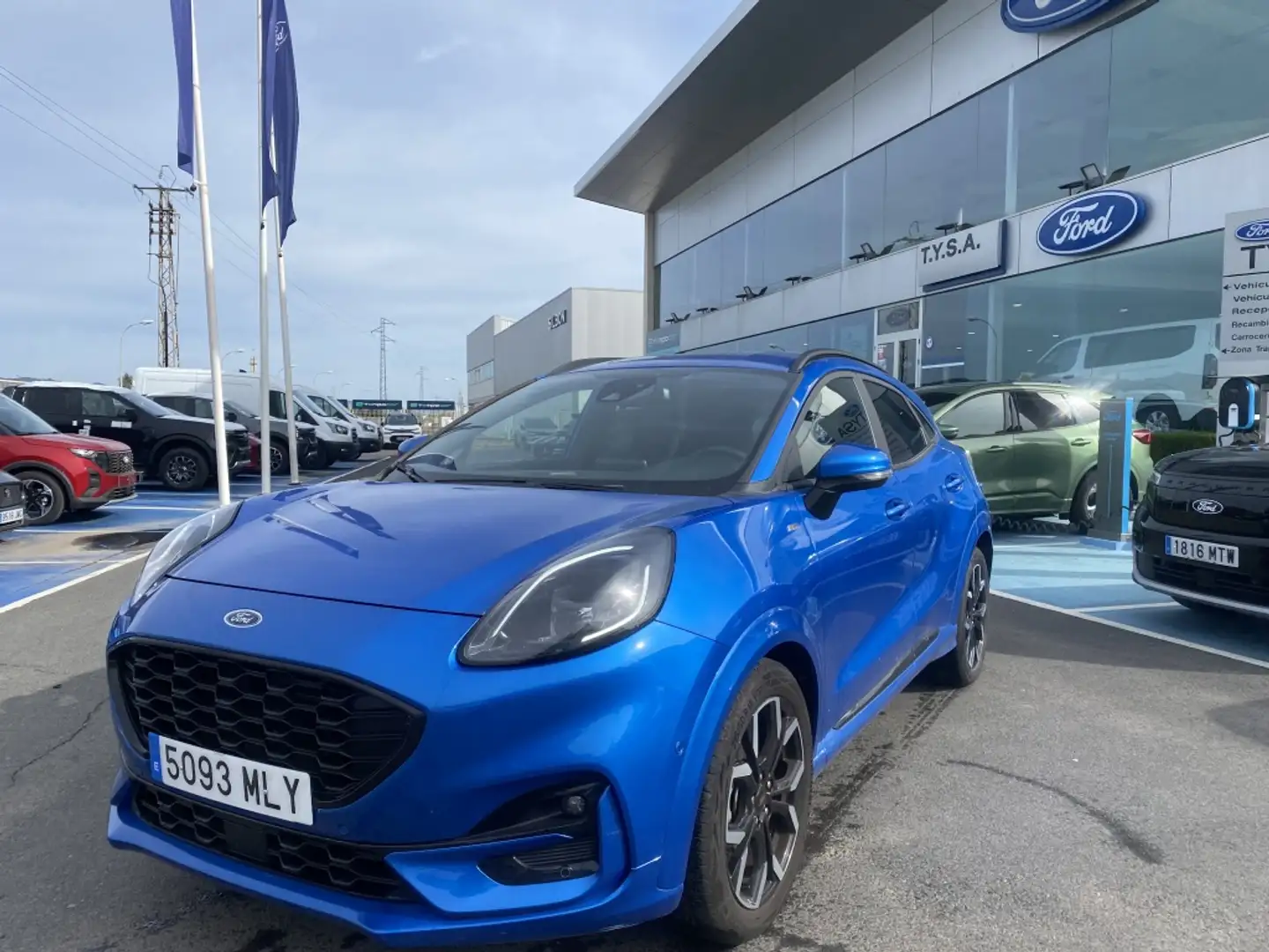 Ford Puma ST LINE X 1.0ECOBOOT 125MEHV Azul - 1