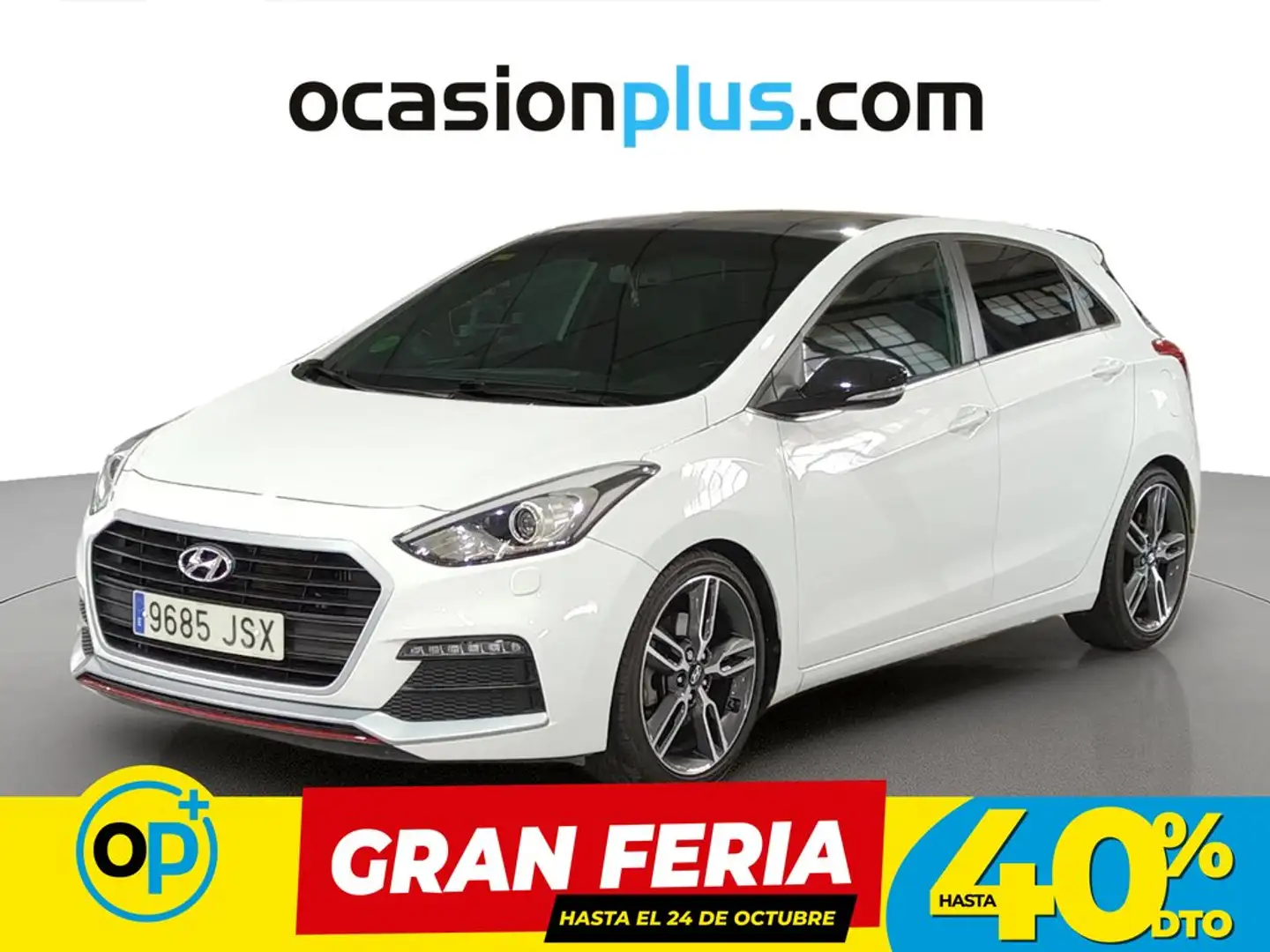 Hyundai i30 1.6 TGDI Turbo 186 Blanco - 1