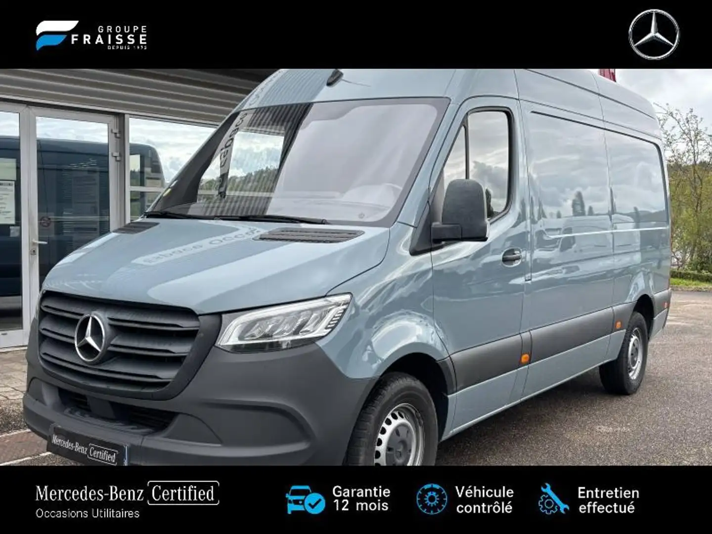 Mercedes-Benz Sprinter 316 CDI 37S 3T5 Propulsion 7G-Tronic Plus Gris - 2
