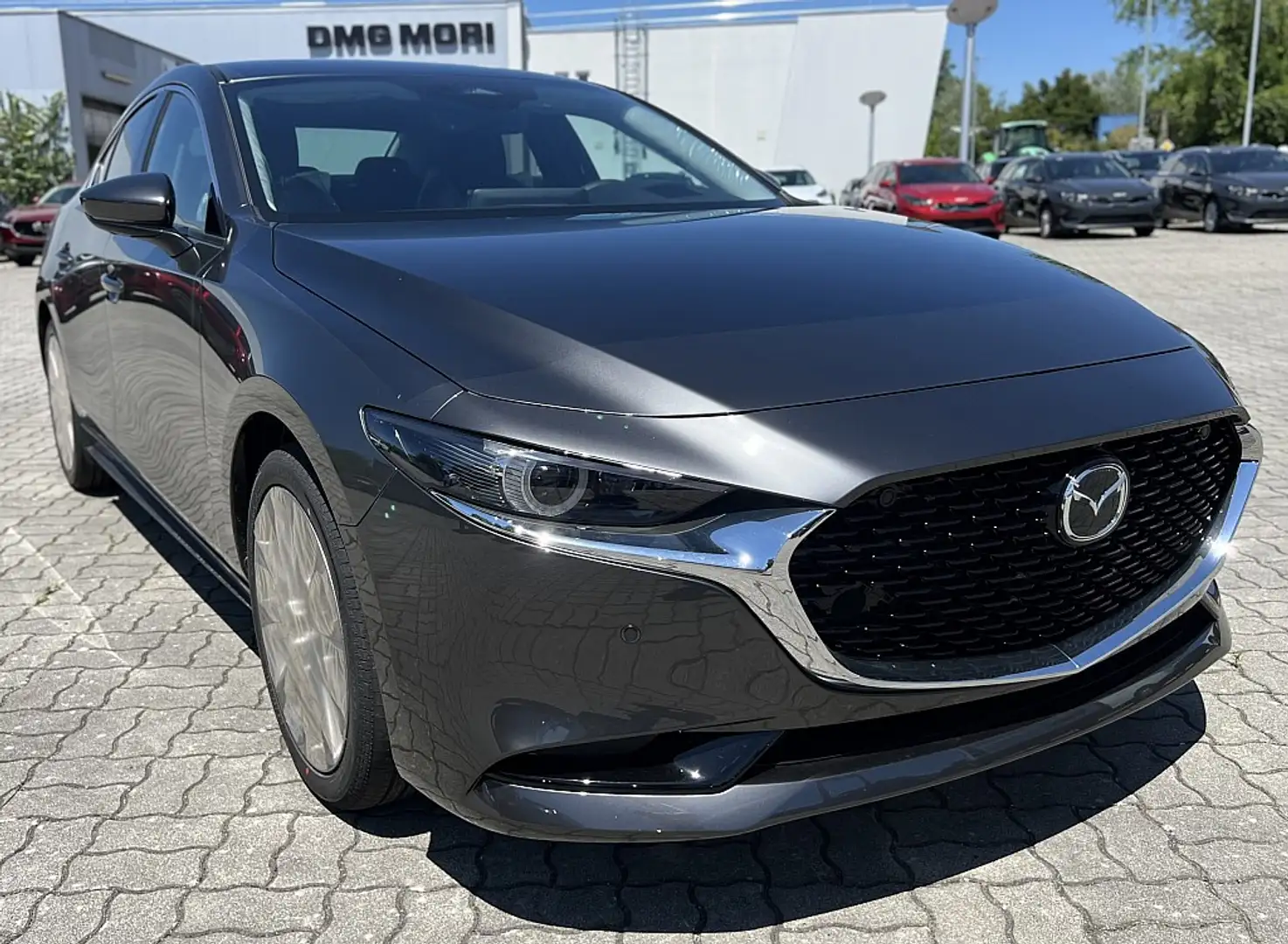 Mazda 3 Mazda3 Sedan e-Skyactiv G140 Exclusive-Line Aut. Gris - 2