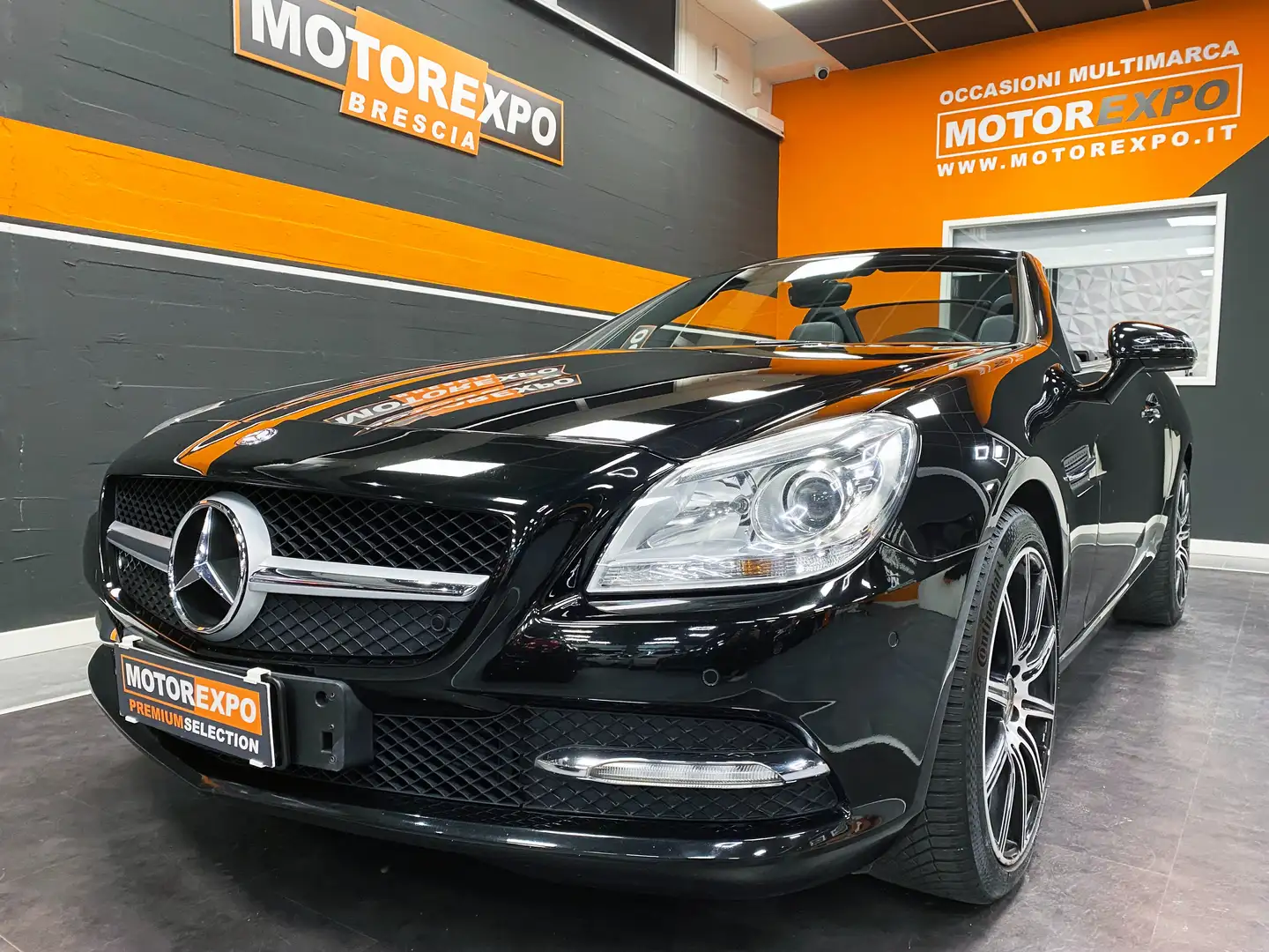Mercedes-Benz SLK 200 184Cv CGI 7G Tronic Sport R172 Xeno/Navi/Pelle Schwarz - 1