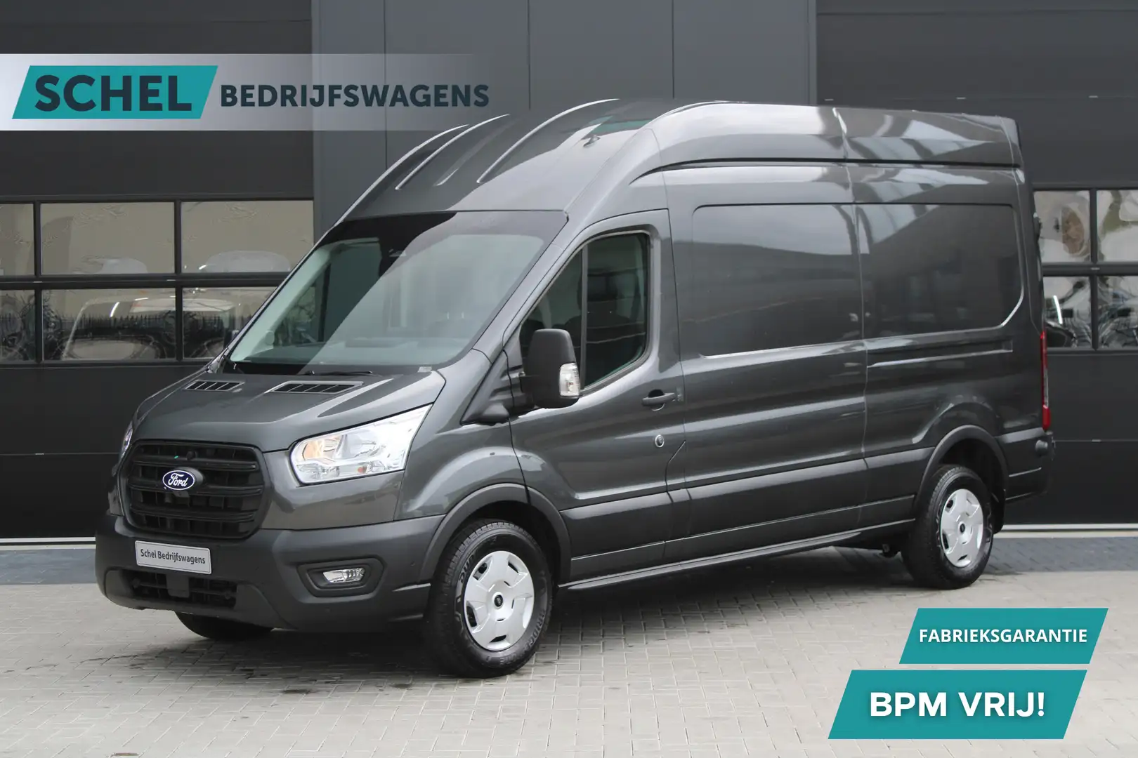 Ford Transit 350 2.0 TDCI L3H3 Trend 165pk - Facelift - Adaptiv Grijs - 1