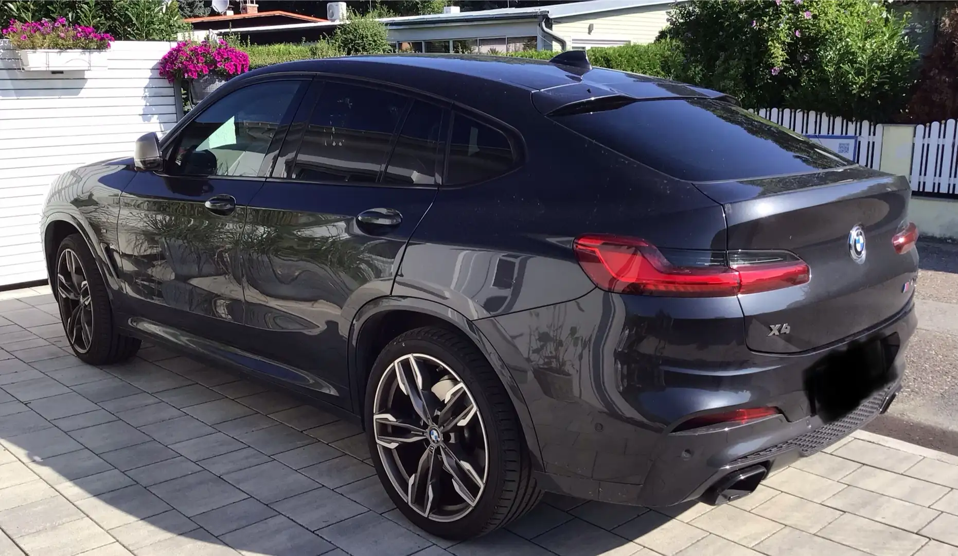 BMW X4 M M40i Aut. Gris - 2