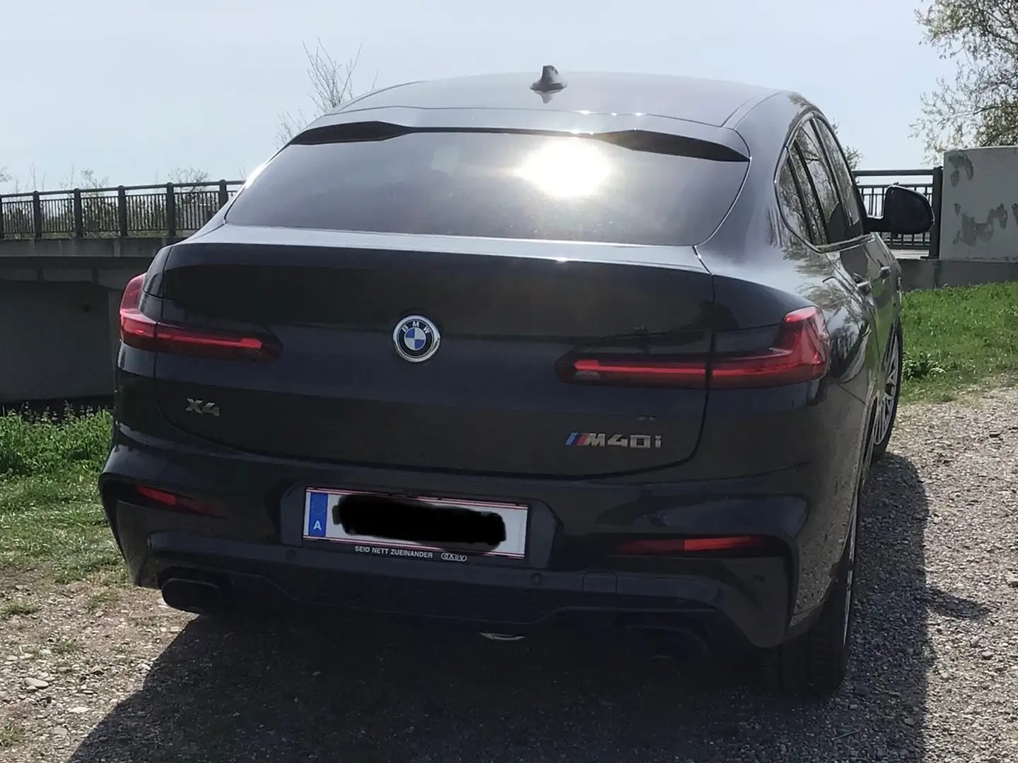 BMW X4 M M40i Aut. Grau - 1