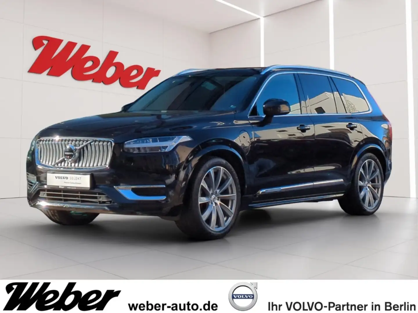 Volvo XC90 T8 Recharge Inscription Expr. *Luft*HUD*SH*Pano*36 Schwarz - 1