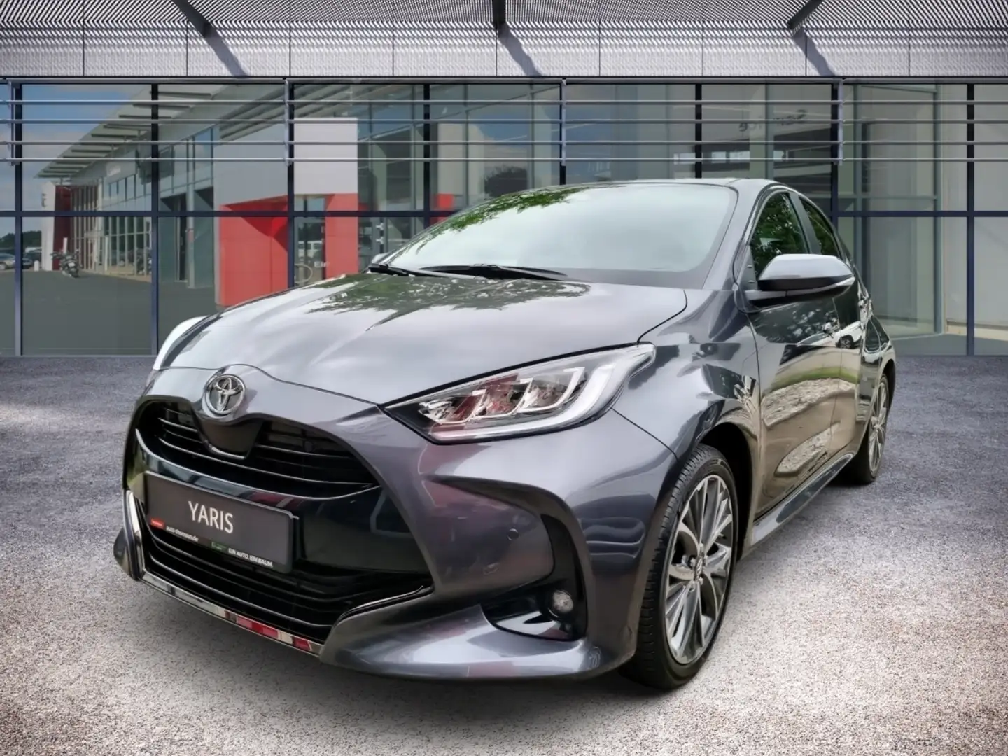 Toyota Yaris Style 130 PS LED SHZ RFK ACC Navi Klima Grijs - 2