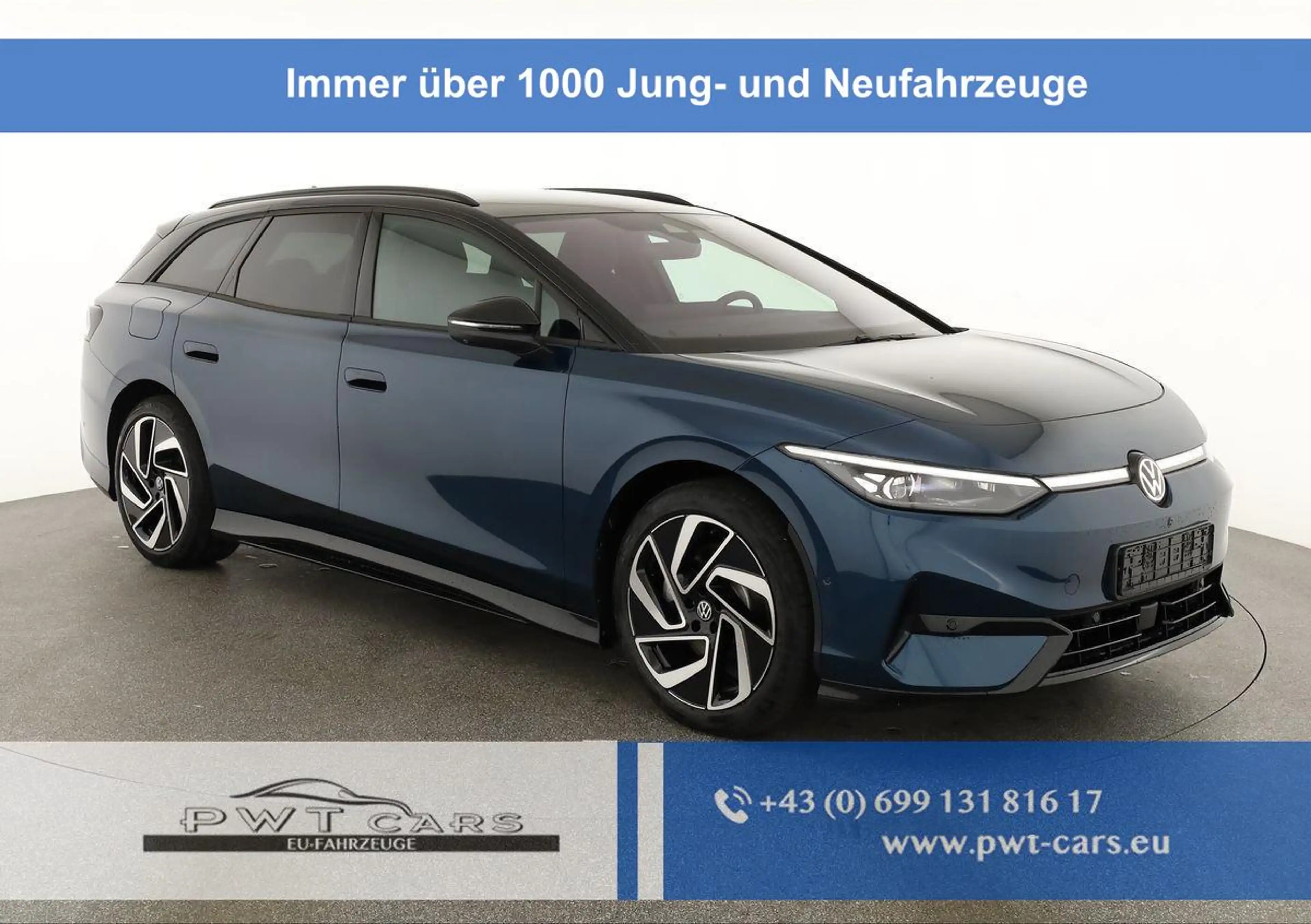 Volkswagen ID.7 Kombi Pro 210 kW Tourer Black, AHK, HuD, IQ.Lig...