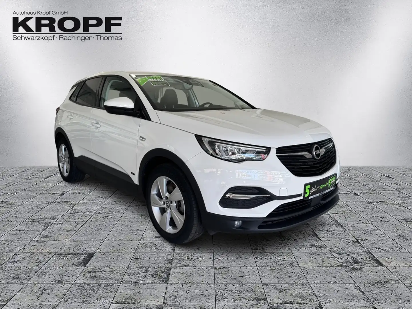 Opel Grandland 1.6 Turbo Business Edition LED+Navi+LM Weiß - 2
