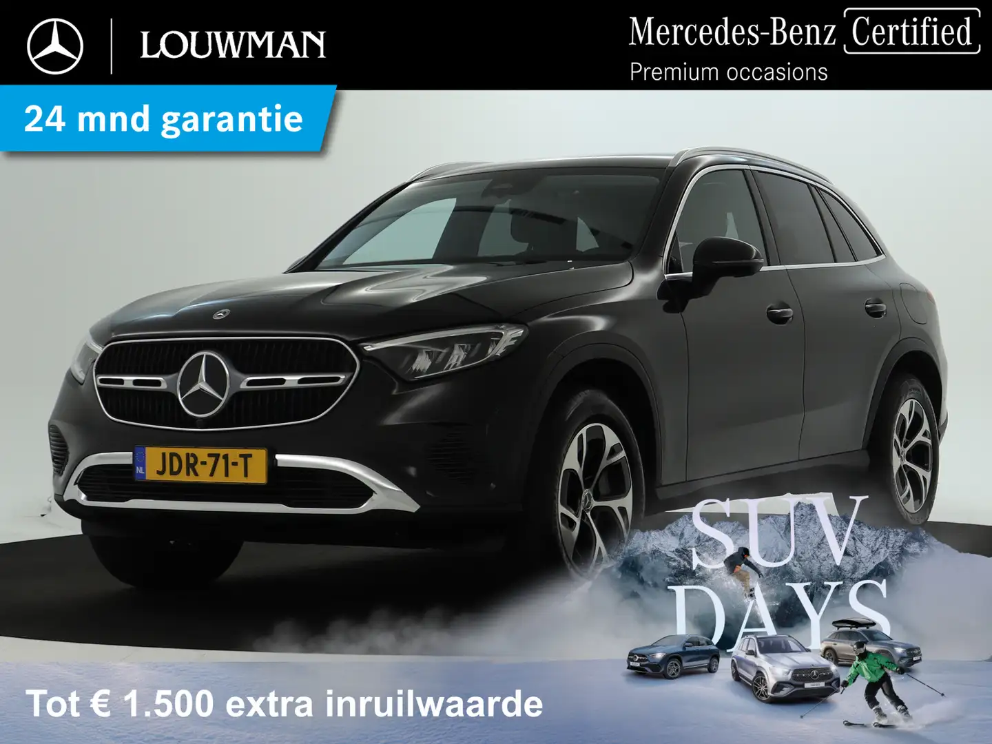 Mercedes-Benz GLC 300 e 4MATIC Plug-In Hybride | Trekhaak | Stuur en sto Noir - 1